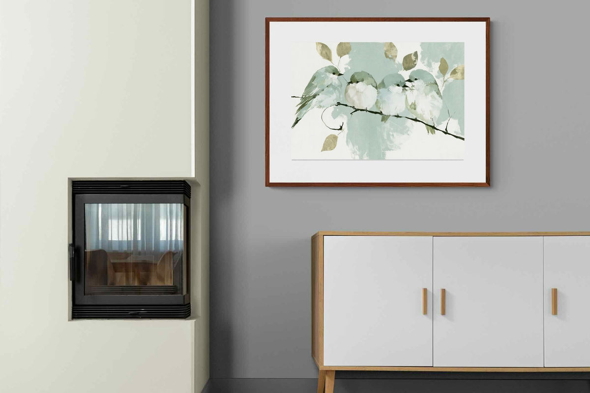 Pixalot ® Four Birds On A Branch