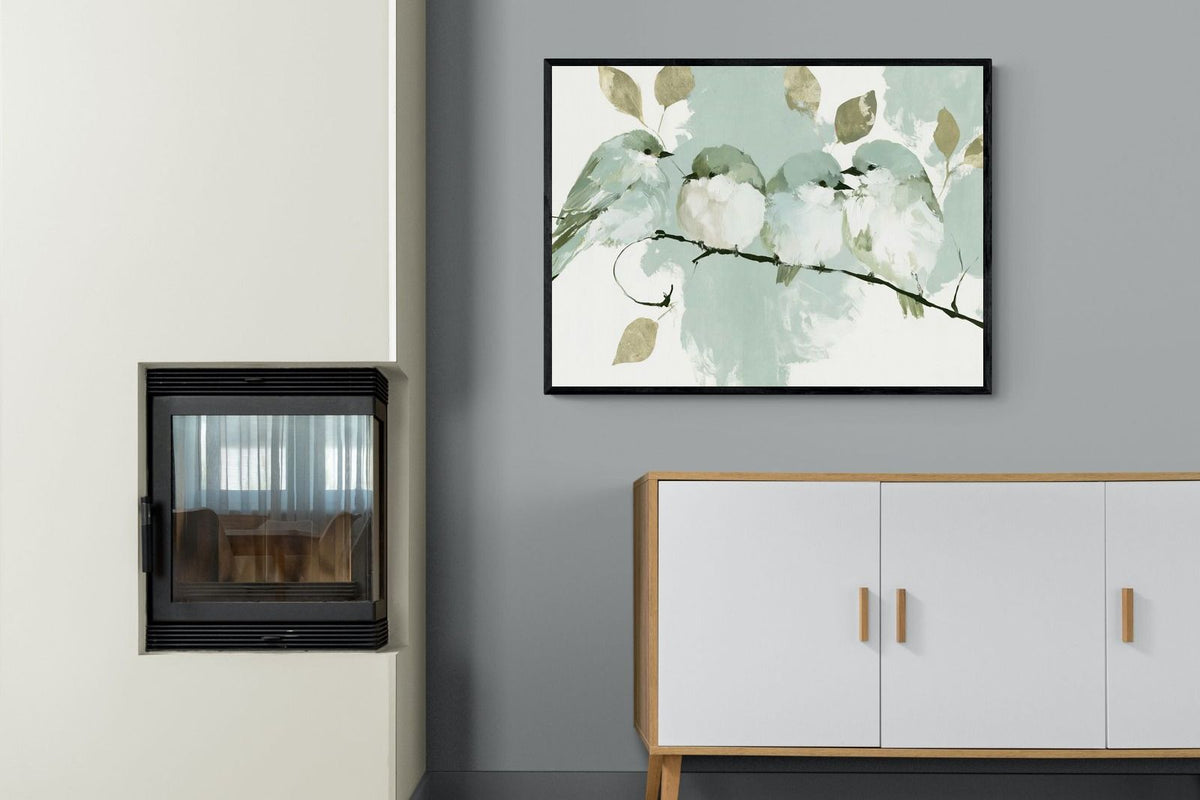 Pixalot ® Four Birds On A Branch