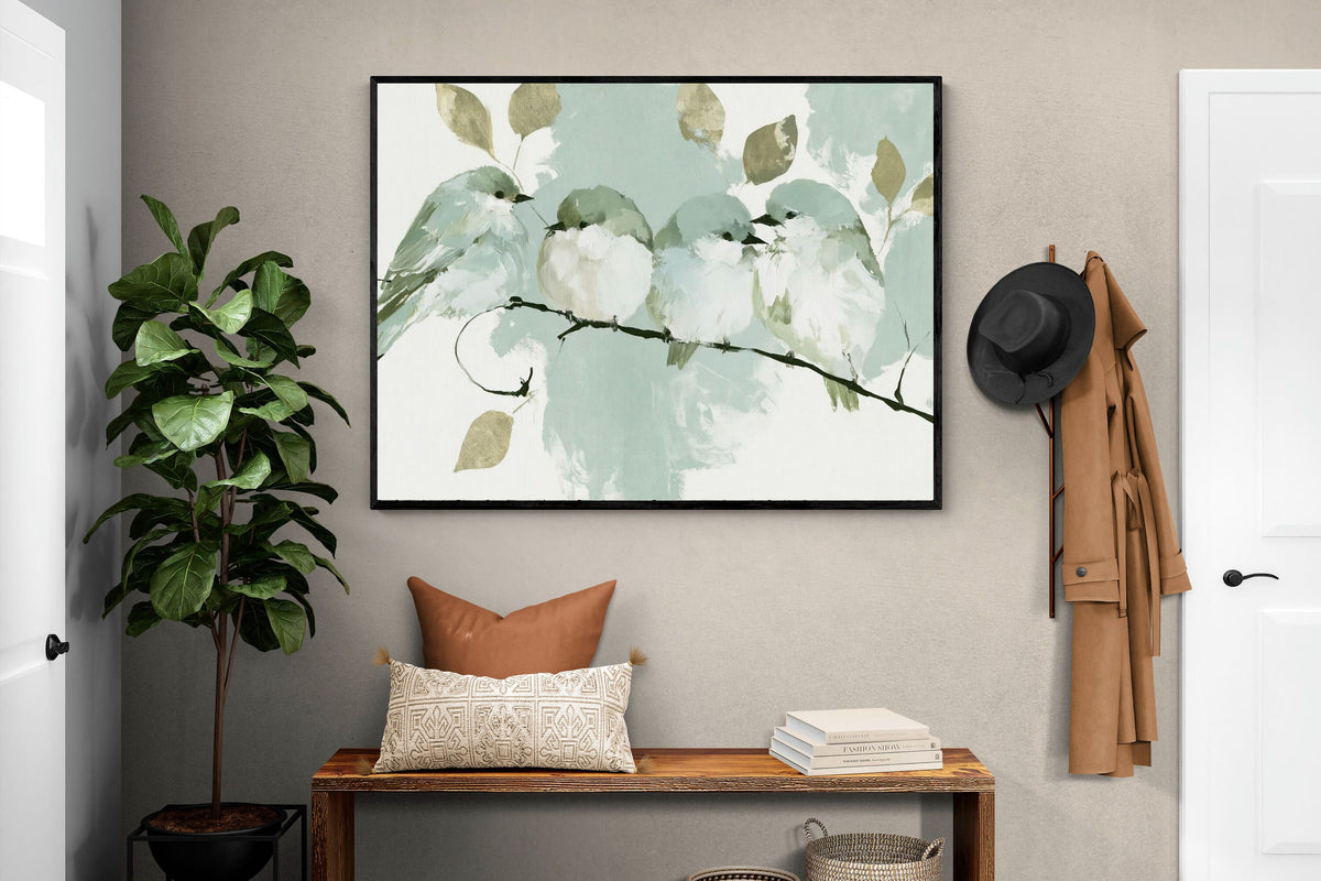 Pixalot ® Four Birds On A Branch