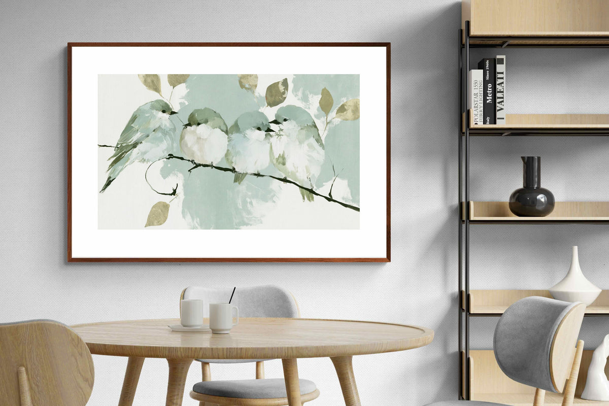 Pixalot ® Four Birds On A Branch