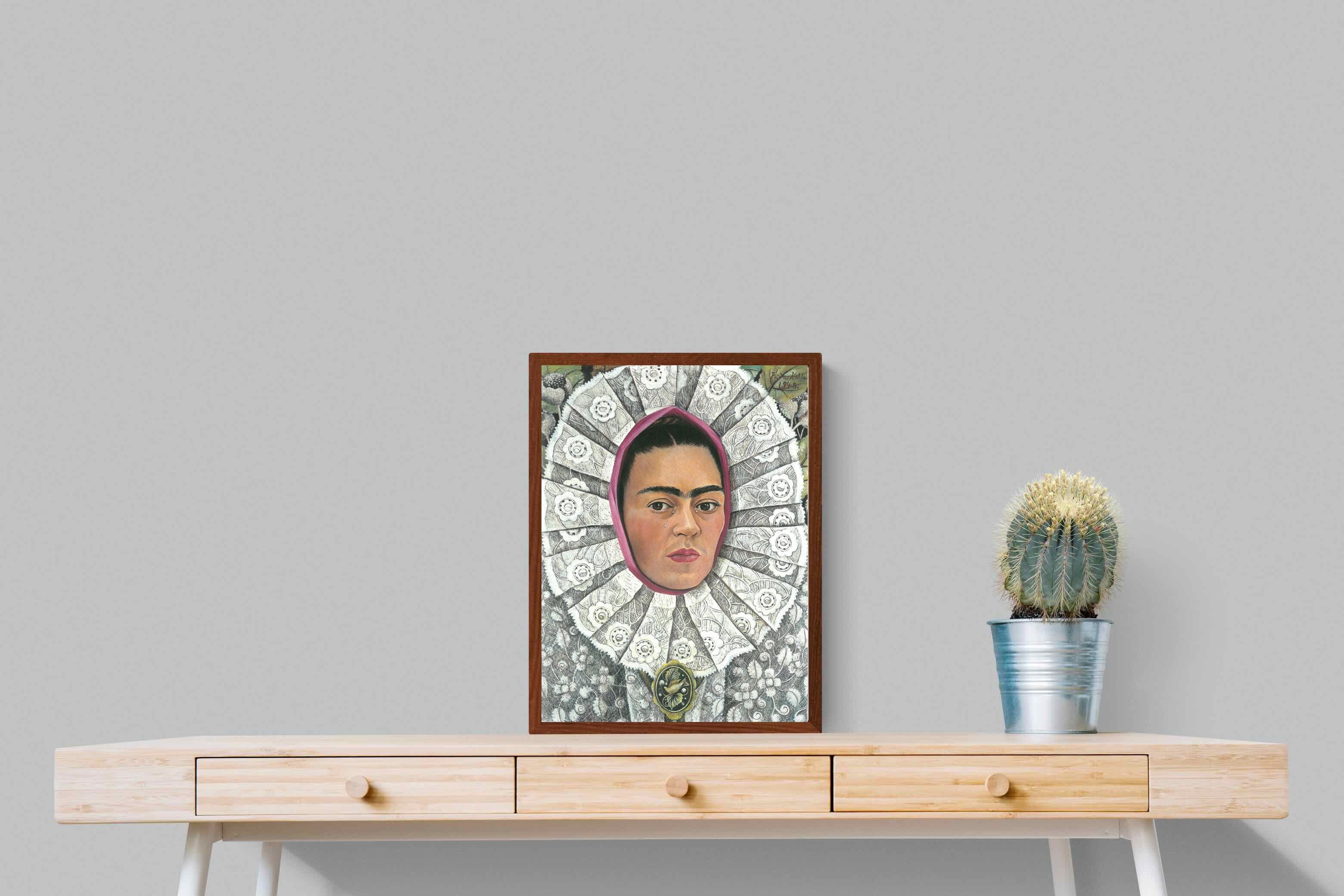 Pixalot Frida Self-Portrait with Medallion