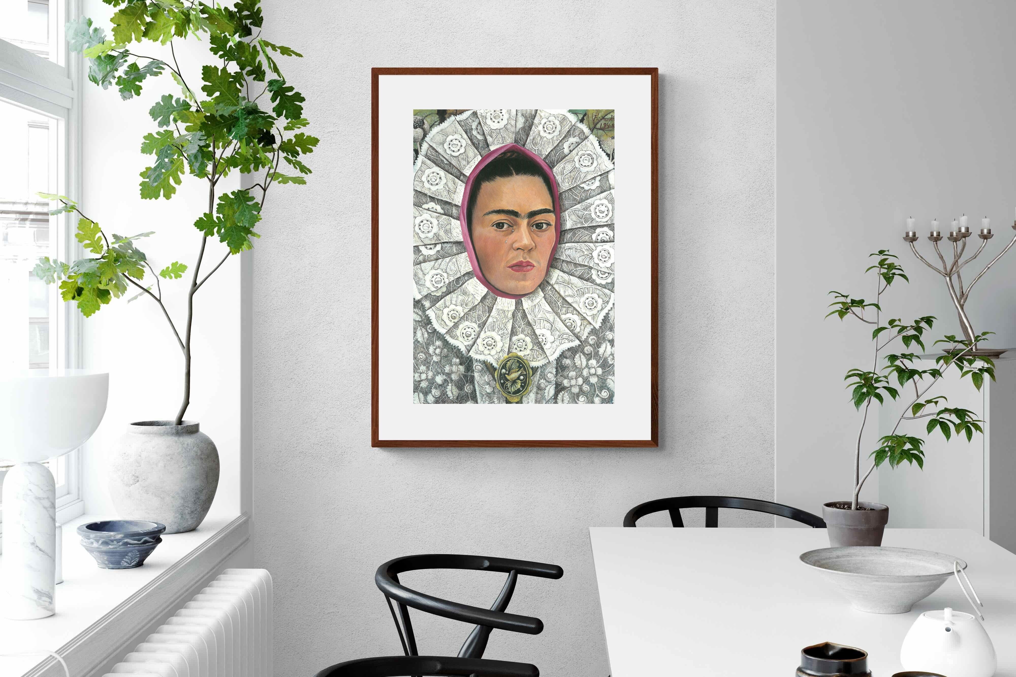 Pixalot Frida Self-Portrait with Medallion