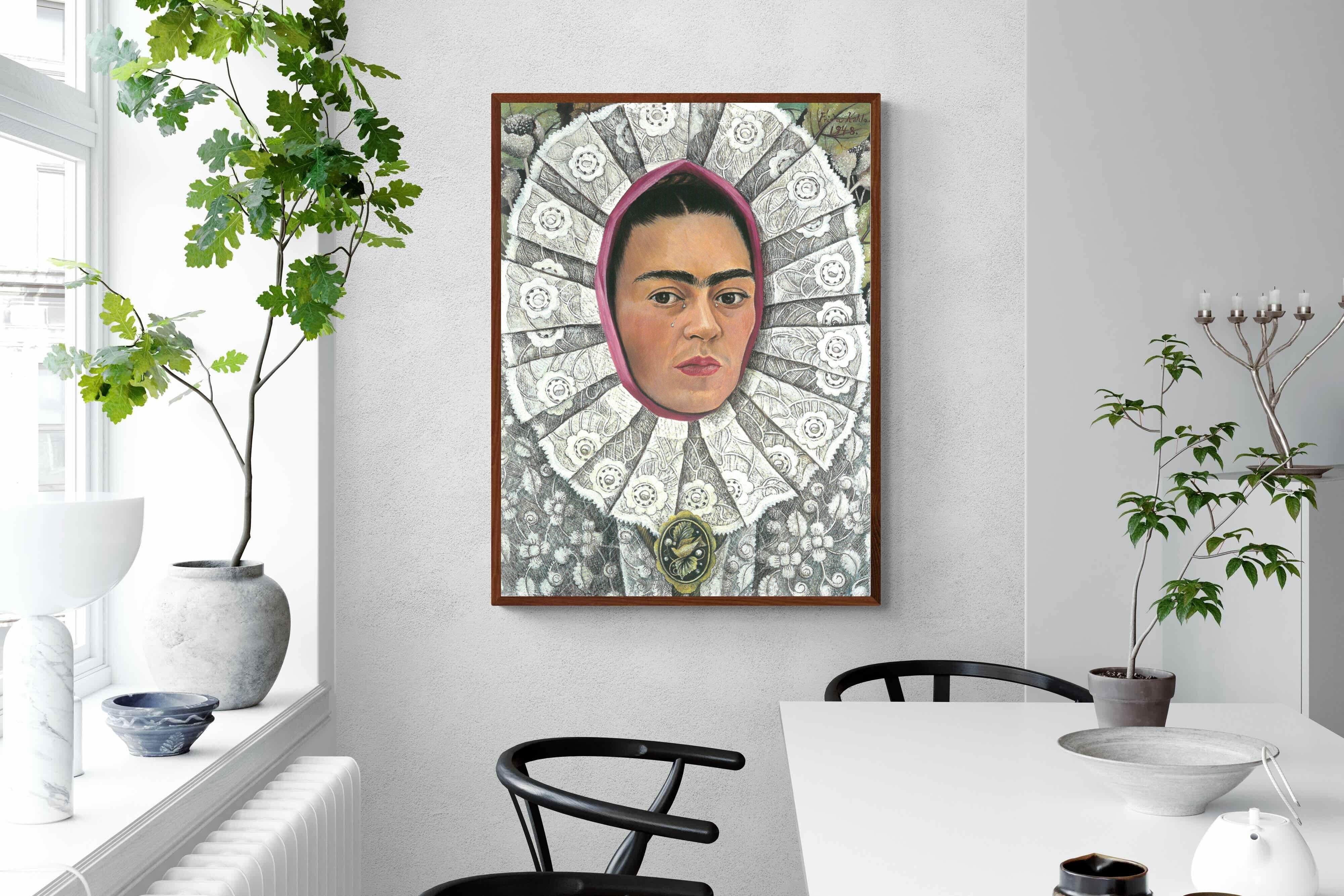 Pixalot Frida Self-Portrait with Medallion