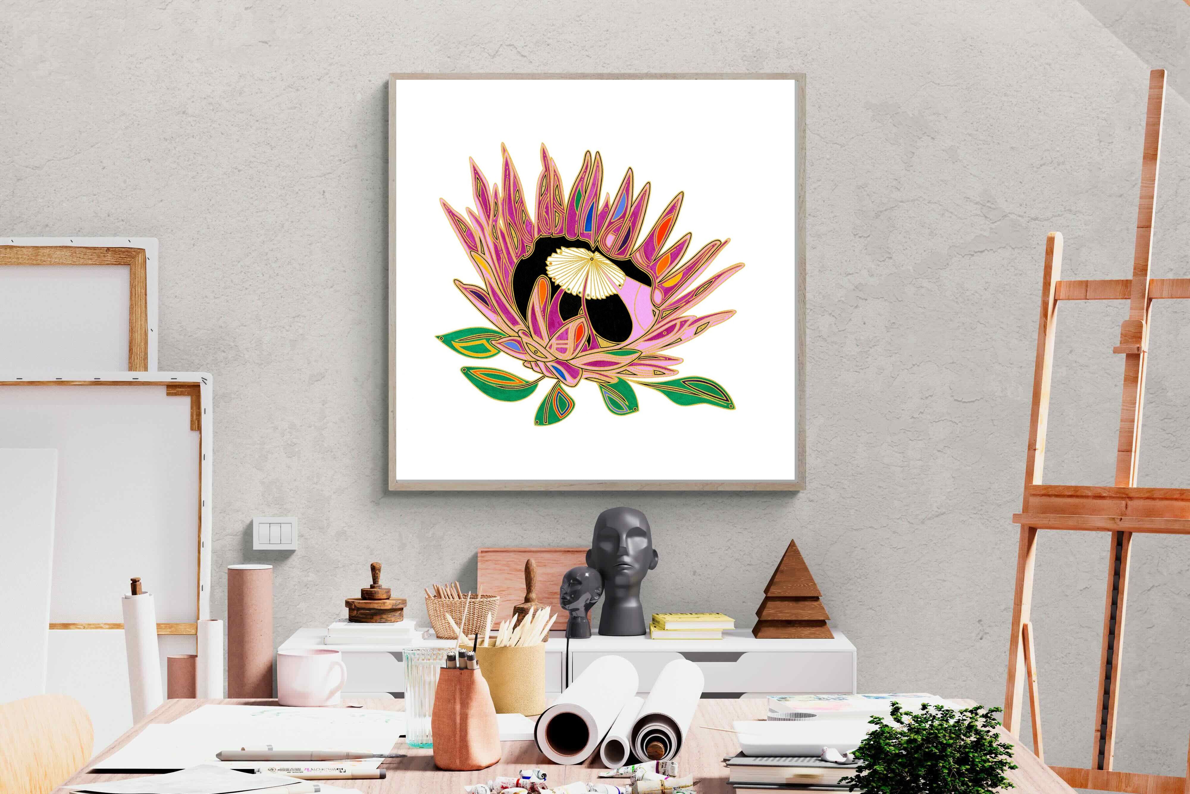 Pixalot Geometric Protea