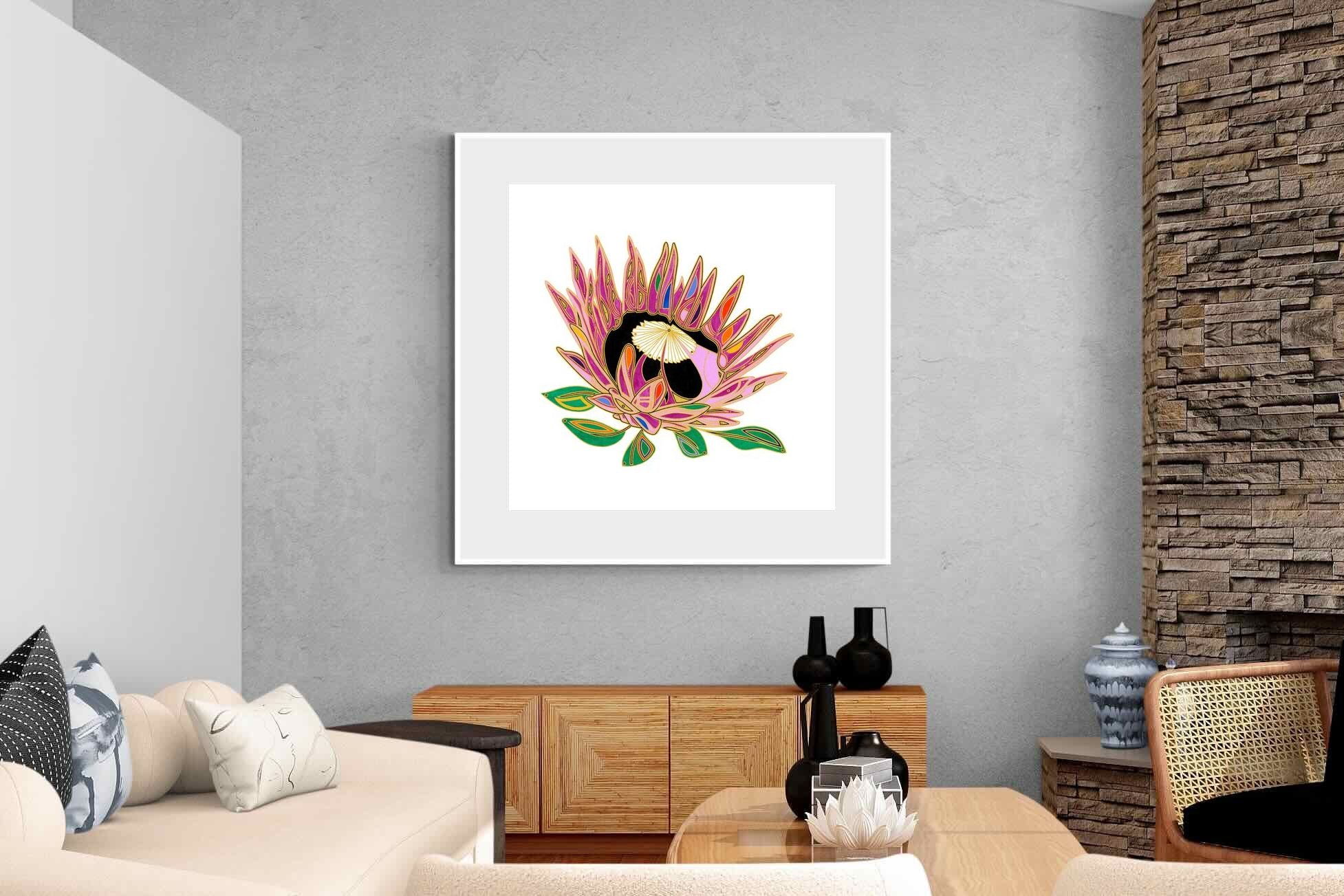 Pixalot Geometric Protea