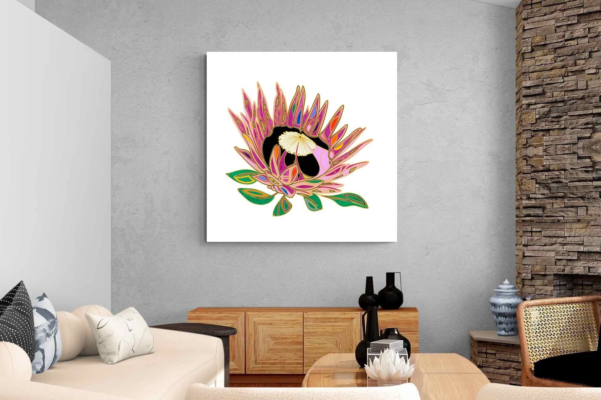 Pixalot Geometric Protea