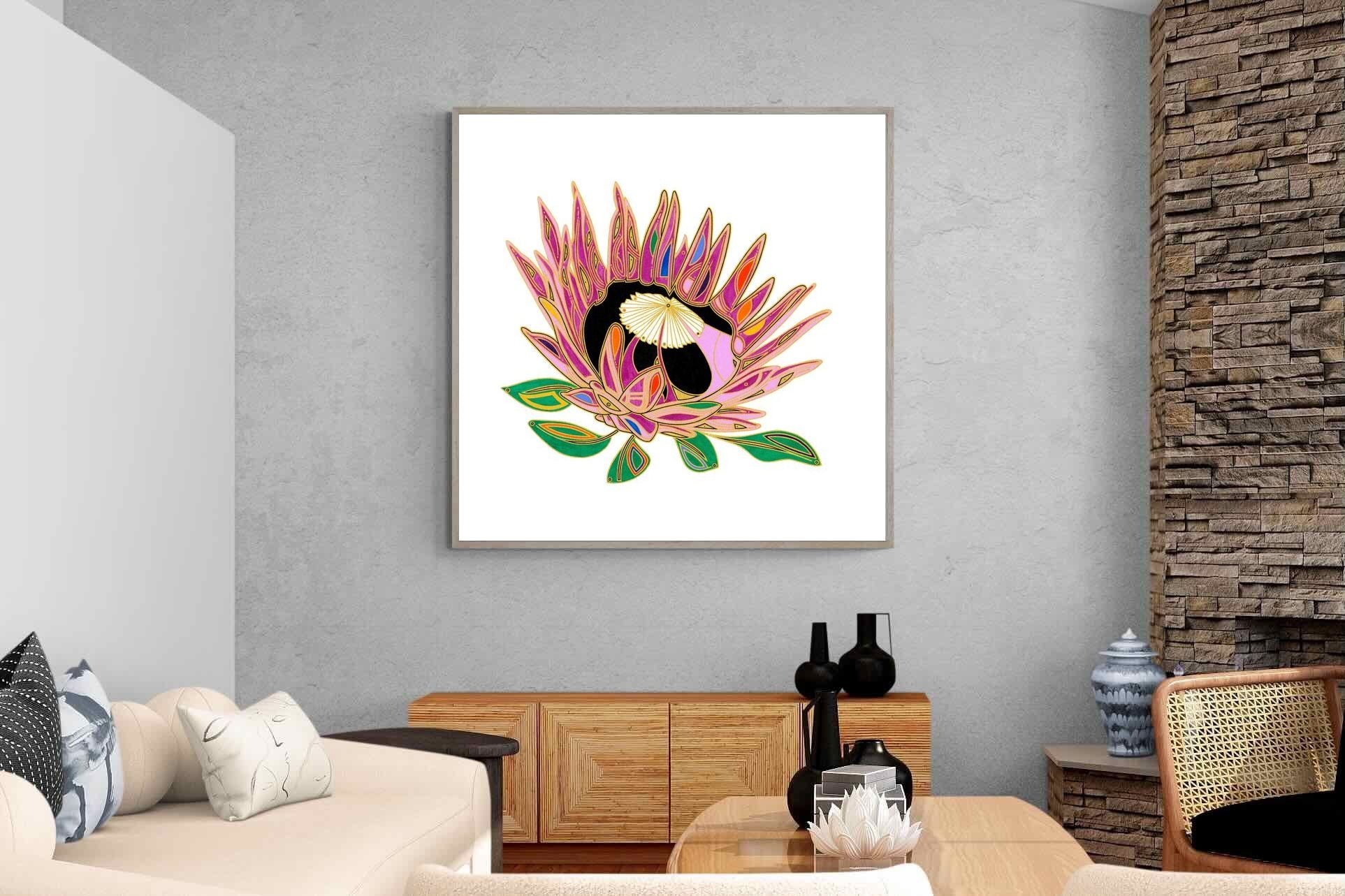 Pixalot Geometric Protea