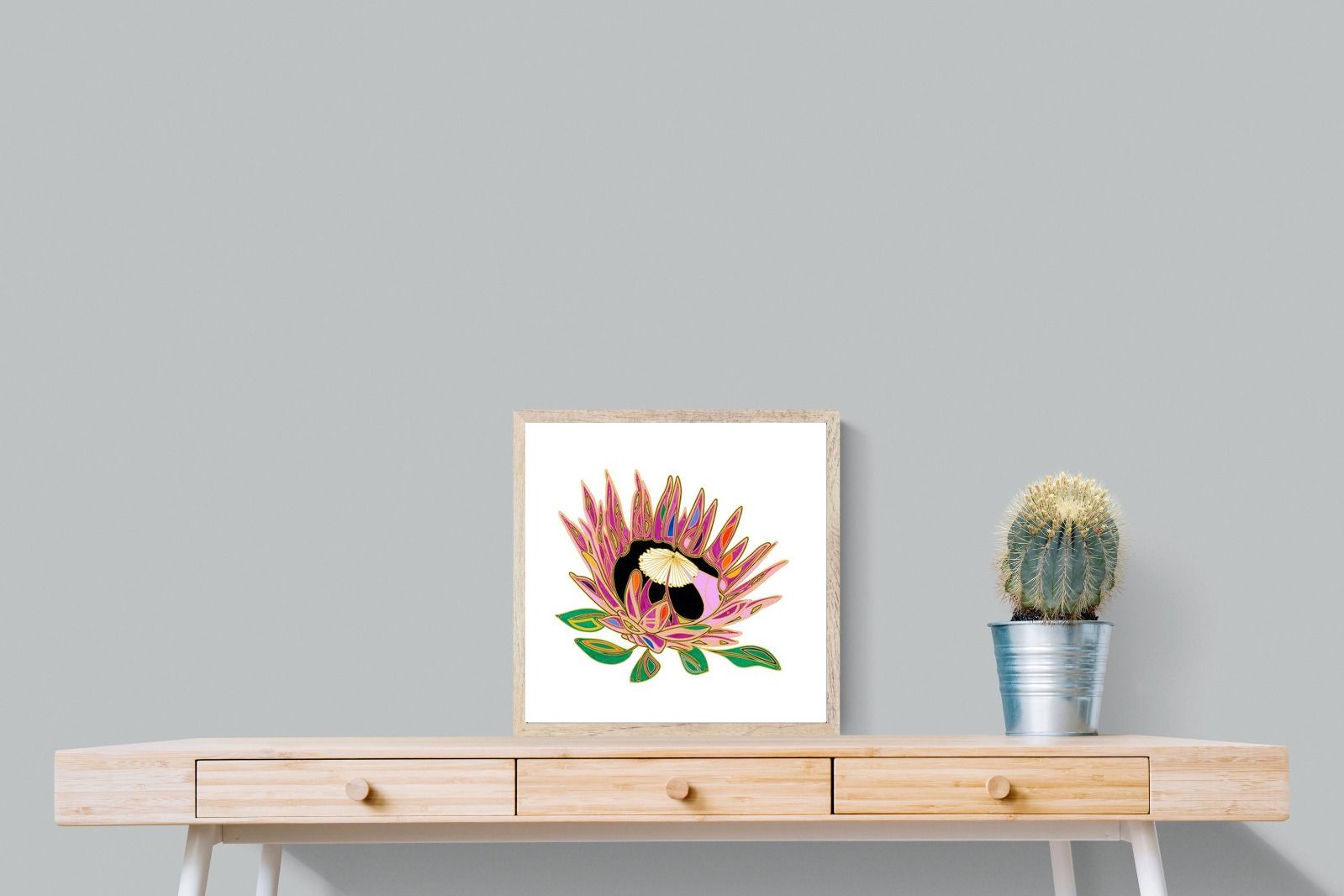 Pixalot Geometric Protea