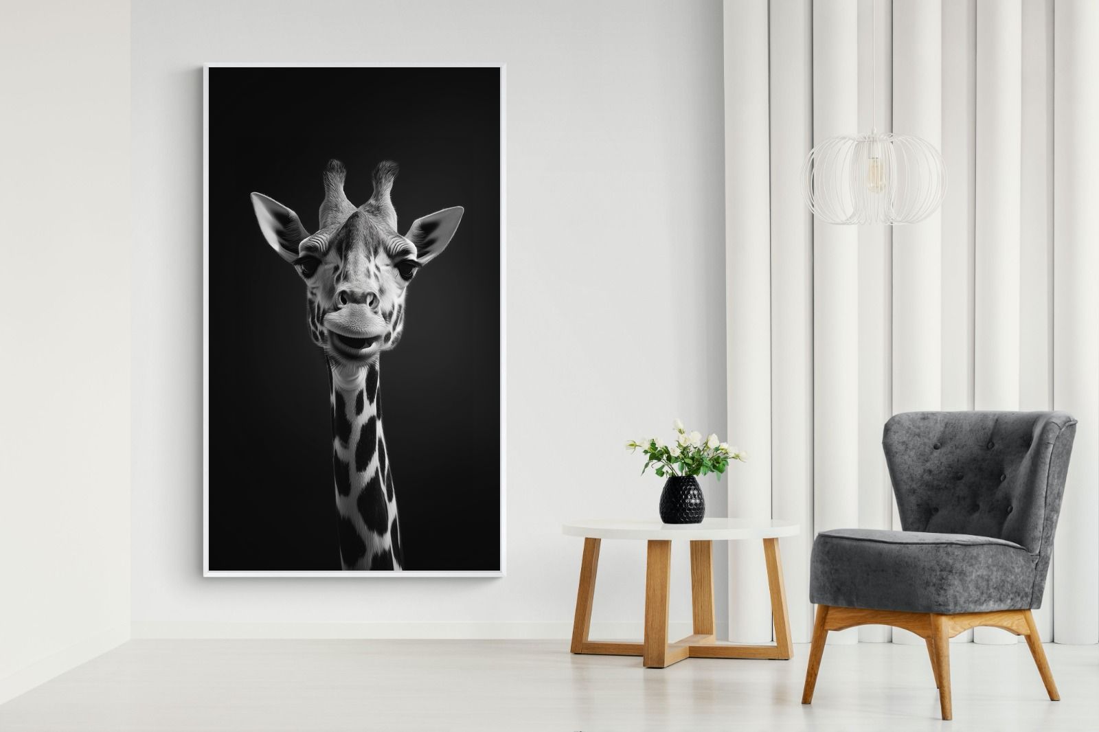 Pixalot Giraffe Portrait