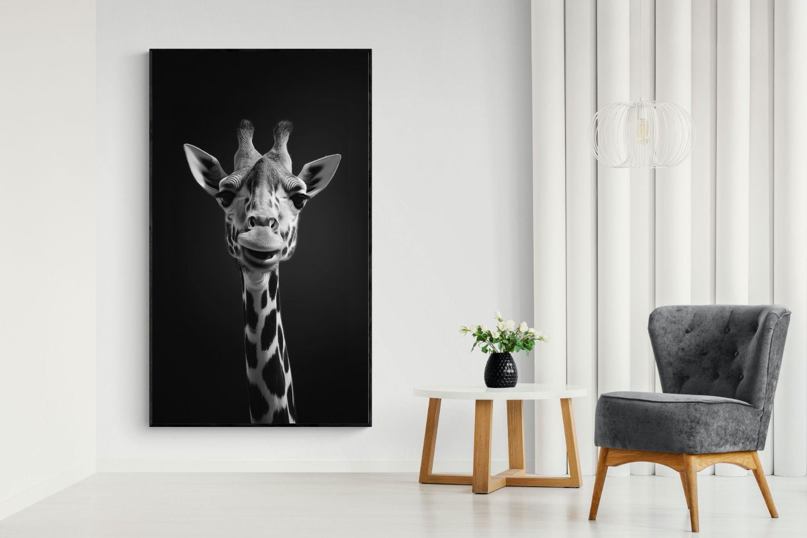 Pixalot Giraffe Portrait