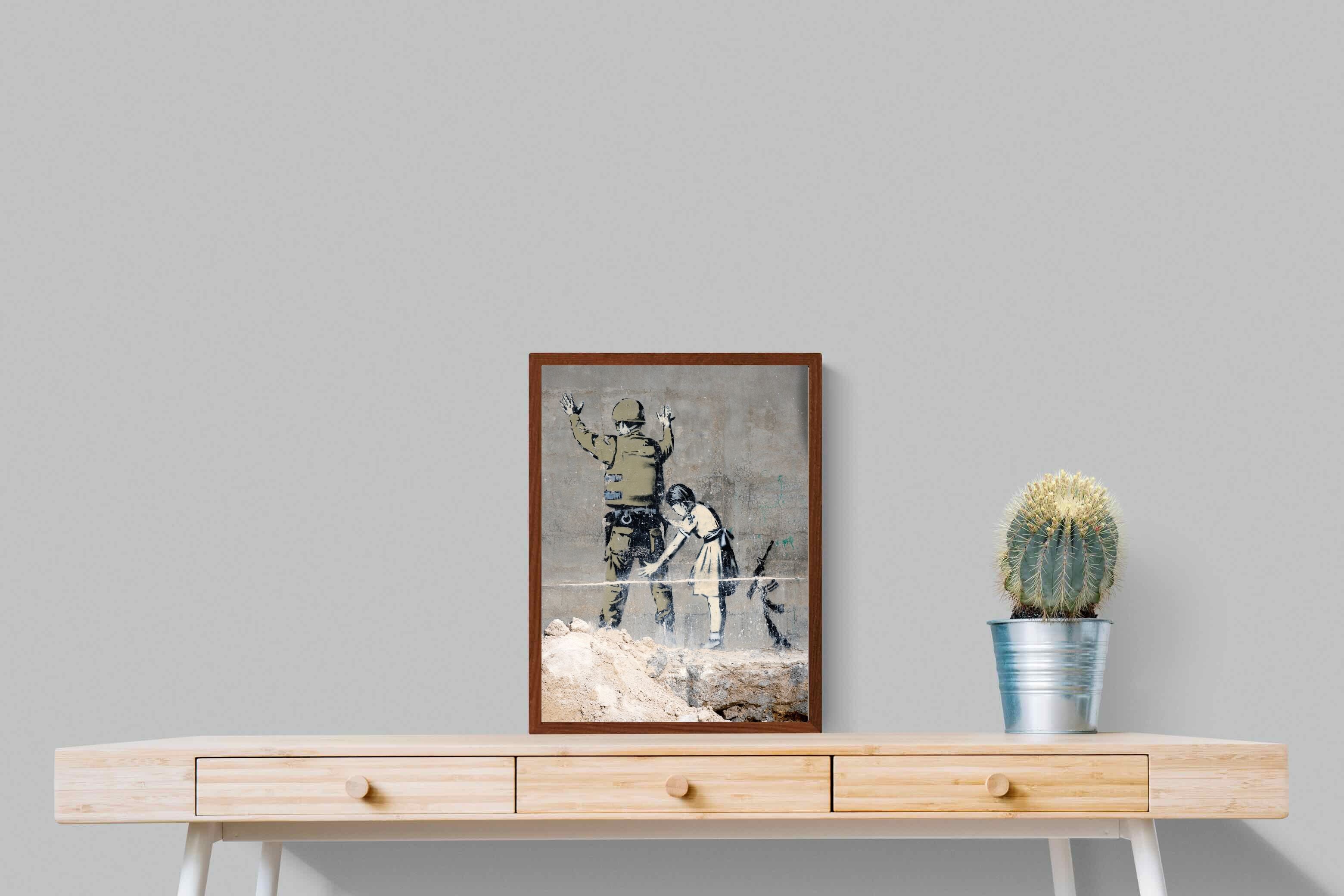 Pixalot Girl Frisking Soldier