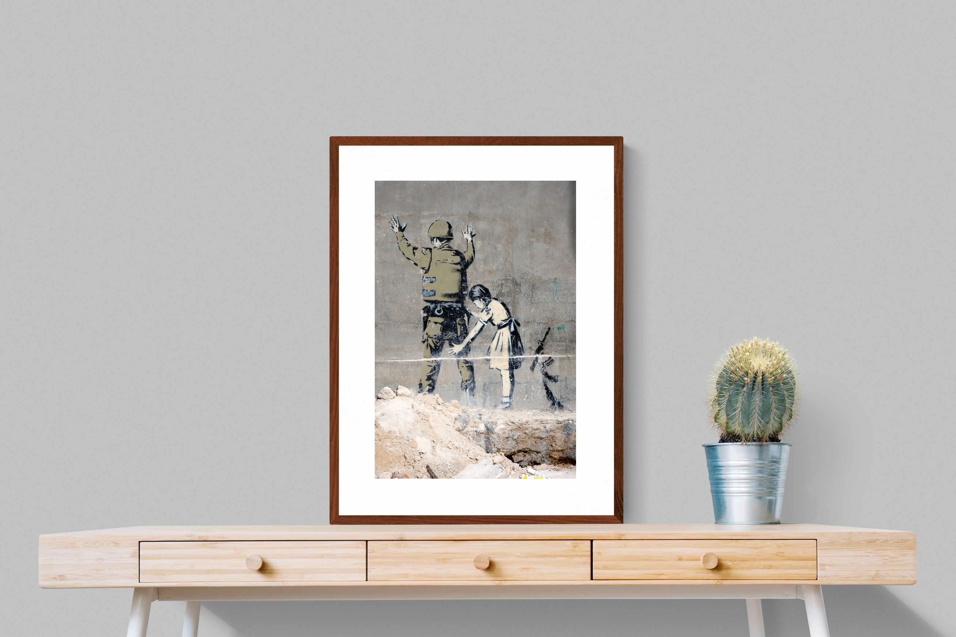 Pixalot Girl Frisking Soldier