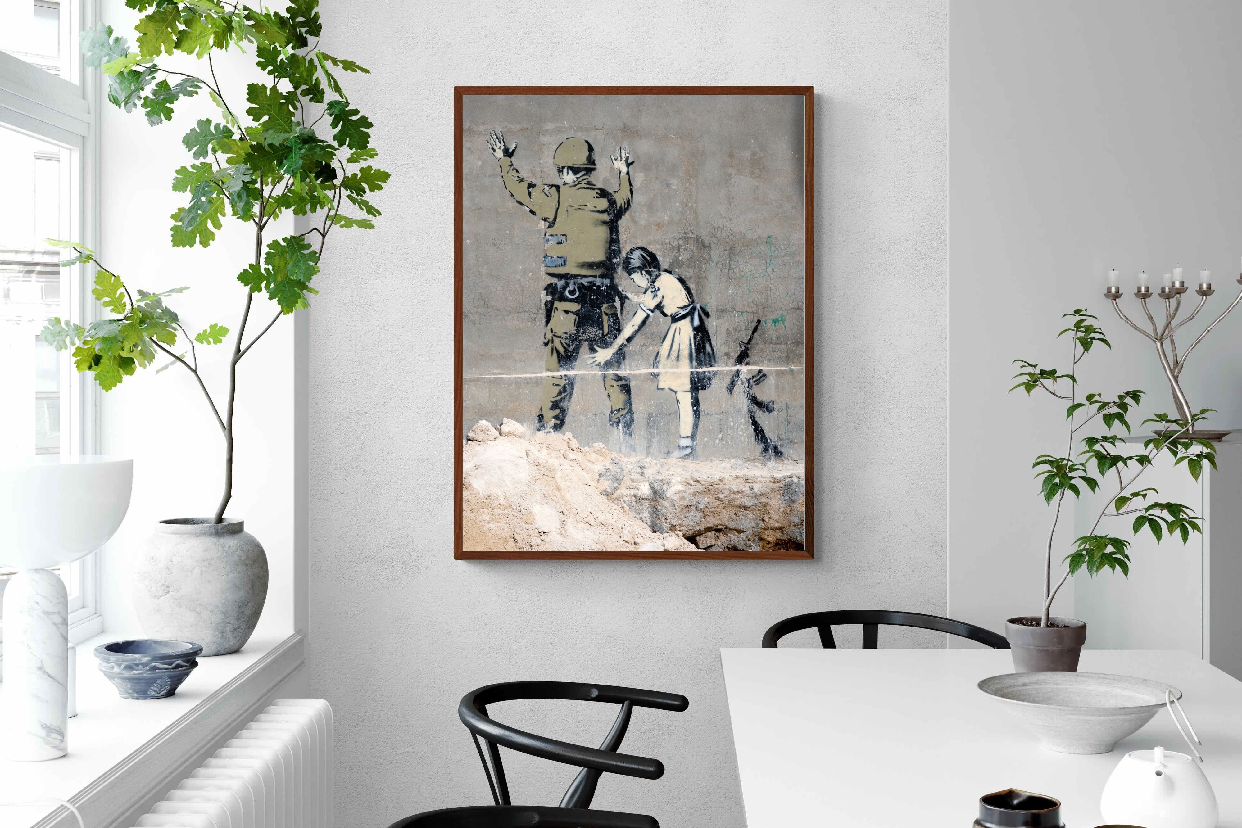 Pixalot Girl Frisking Soldier