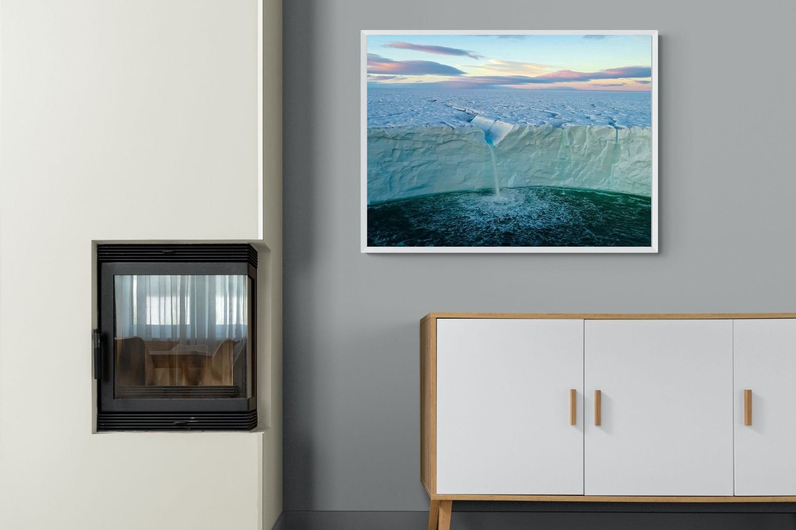 Pixalot Glacial Waterfall