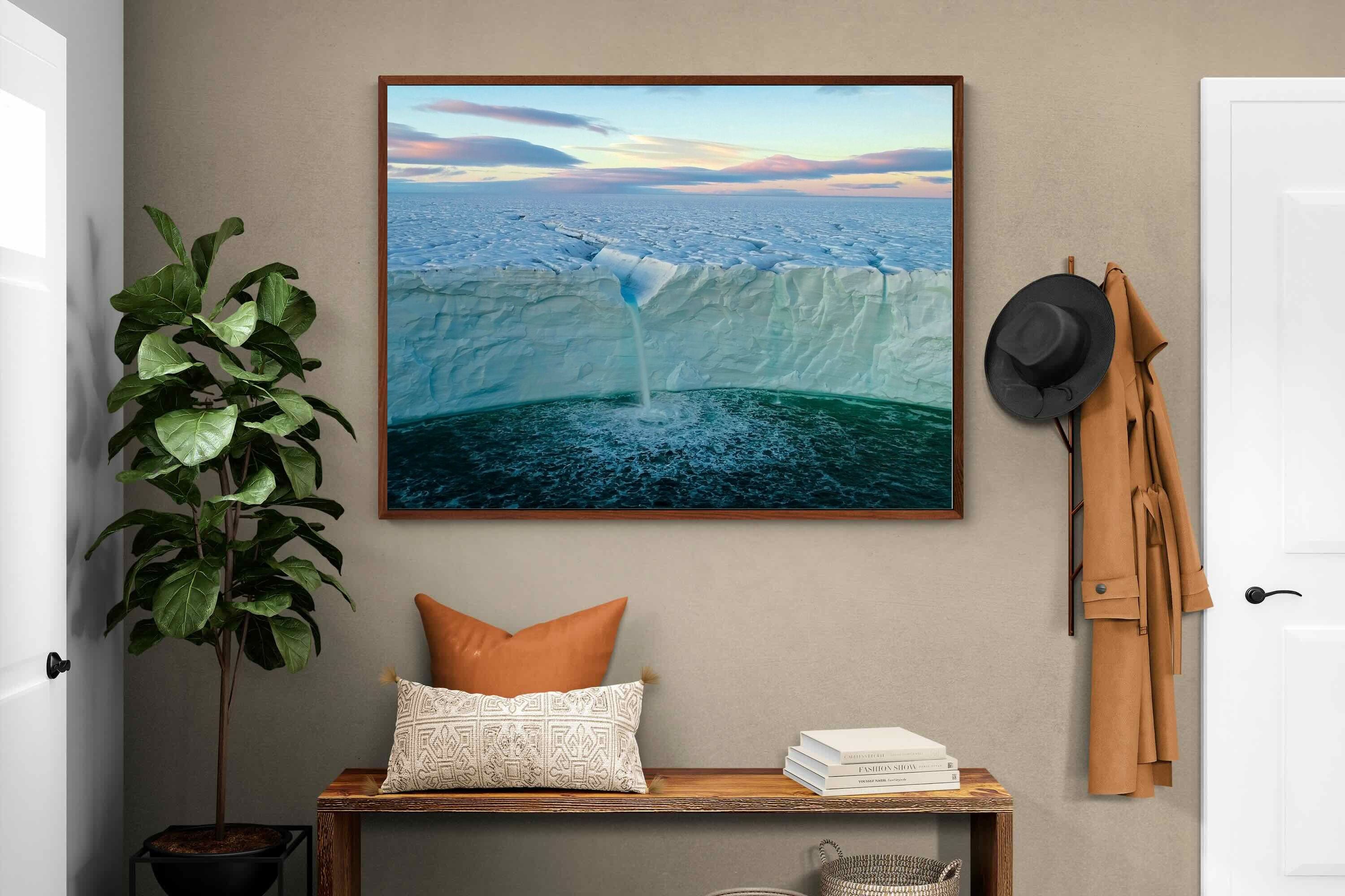 Pixalot Glacial Waterfall