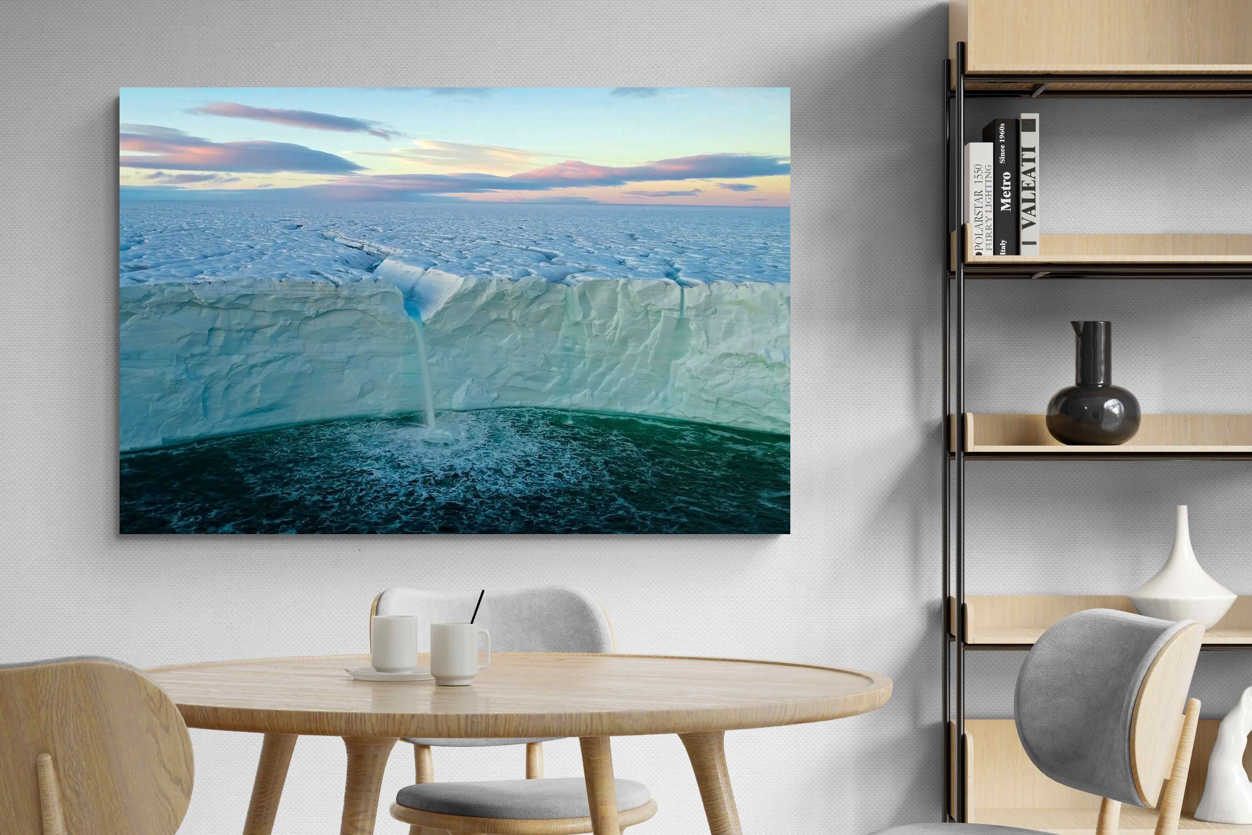 Pixalot Glacial Waterfall