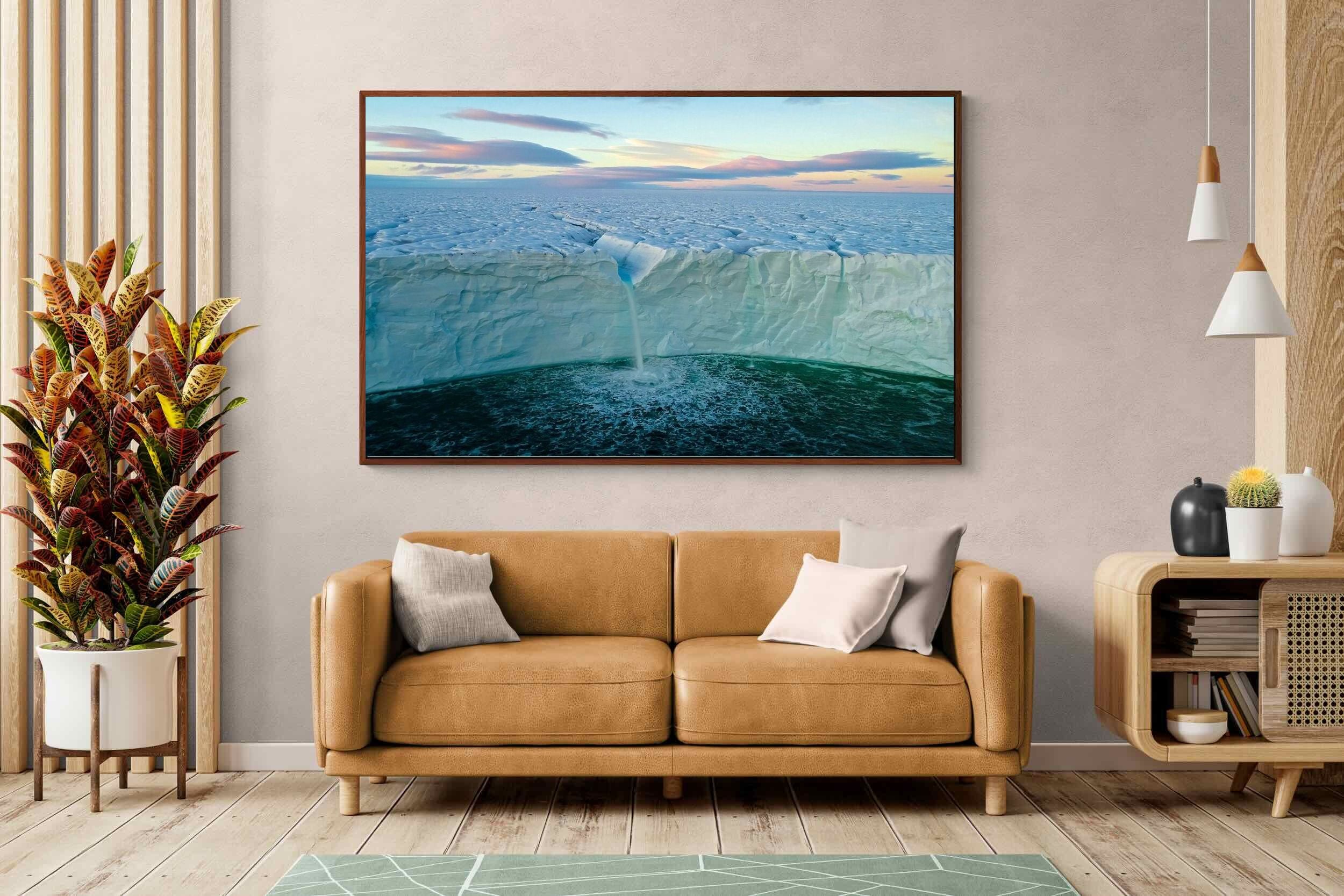 Pixalot Glacial Waterfall