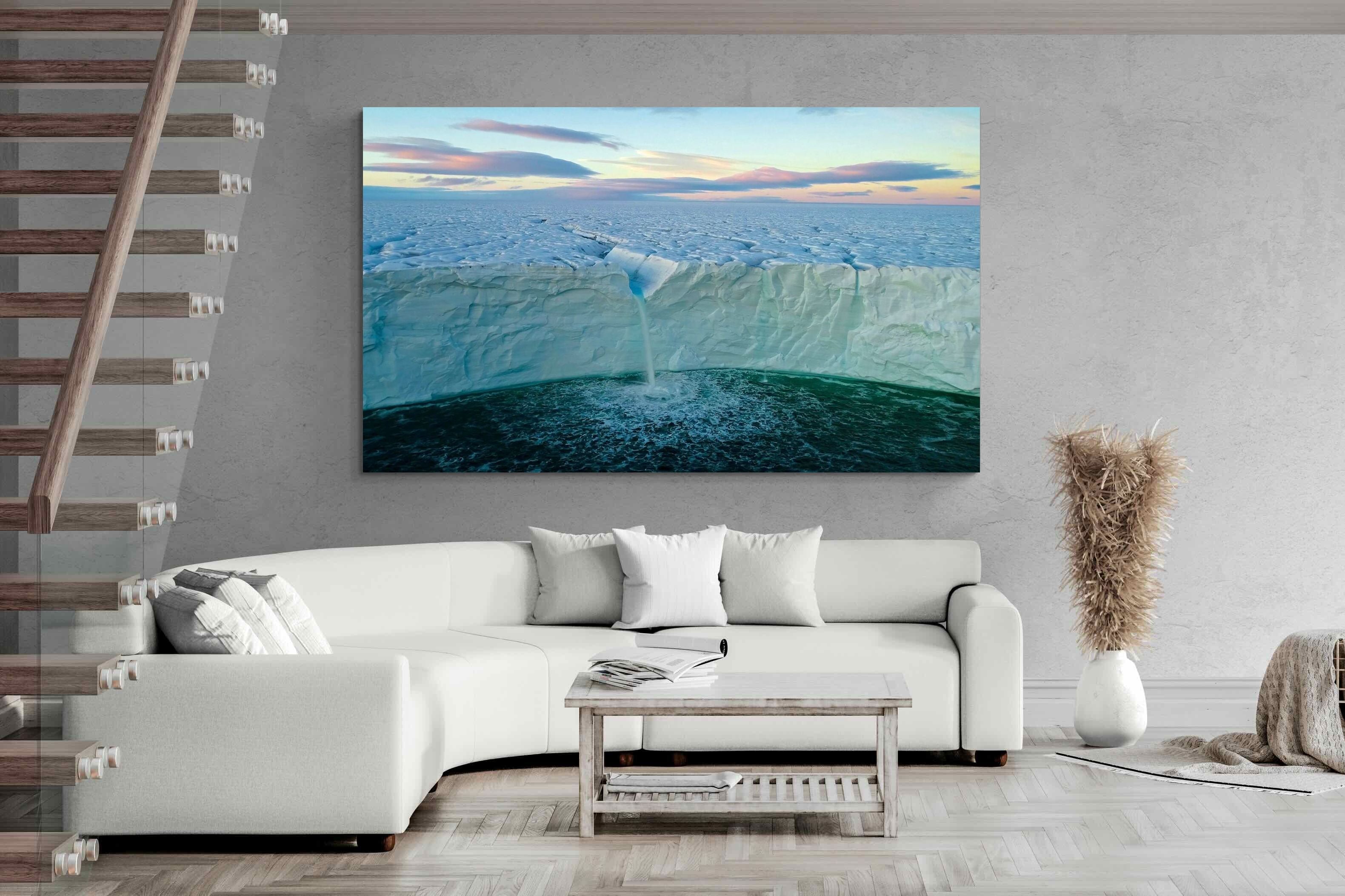 Pixalot Glacial Waterfall