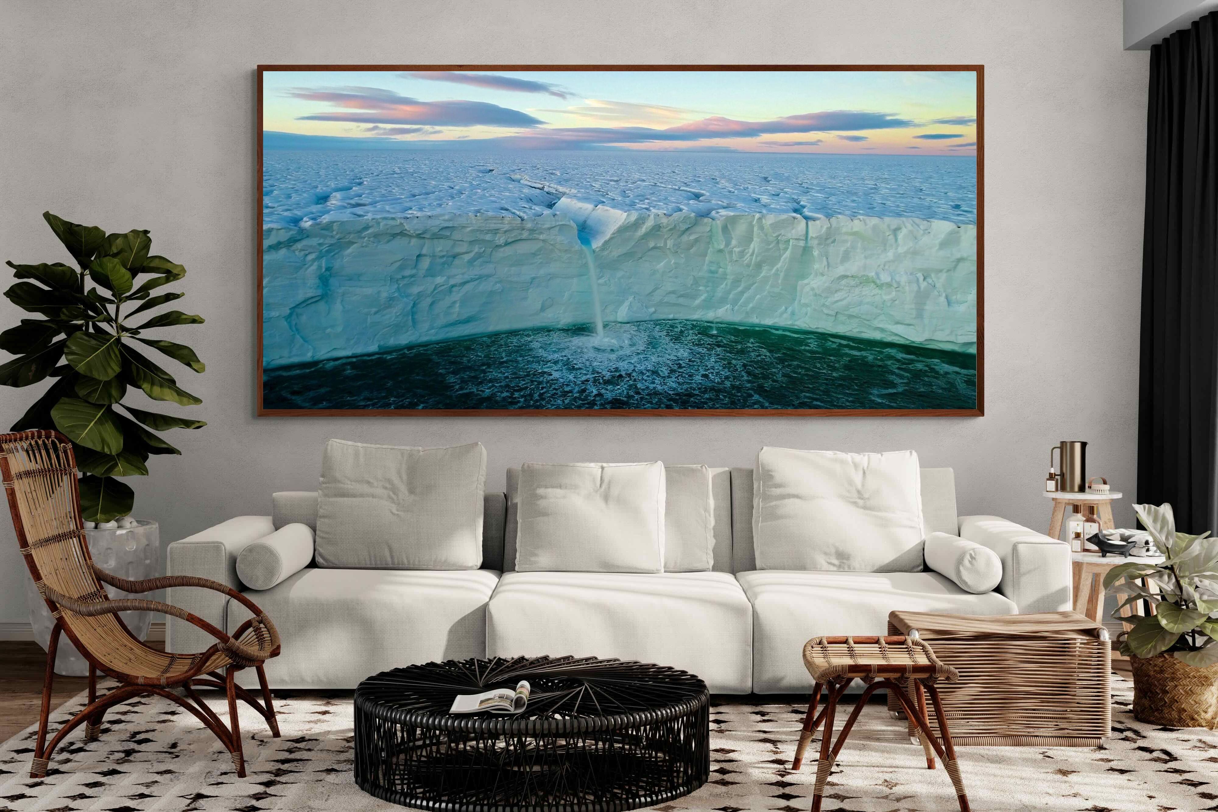 Pixalot Glacial Waterfall