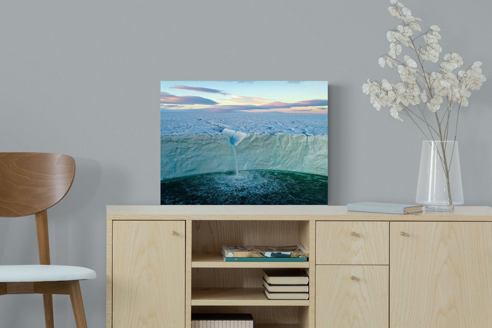 Pixalot Glacial Waterfall