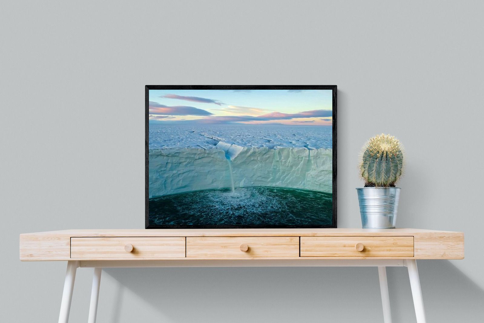 Pixalot Glacial Waterfall