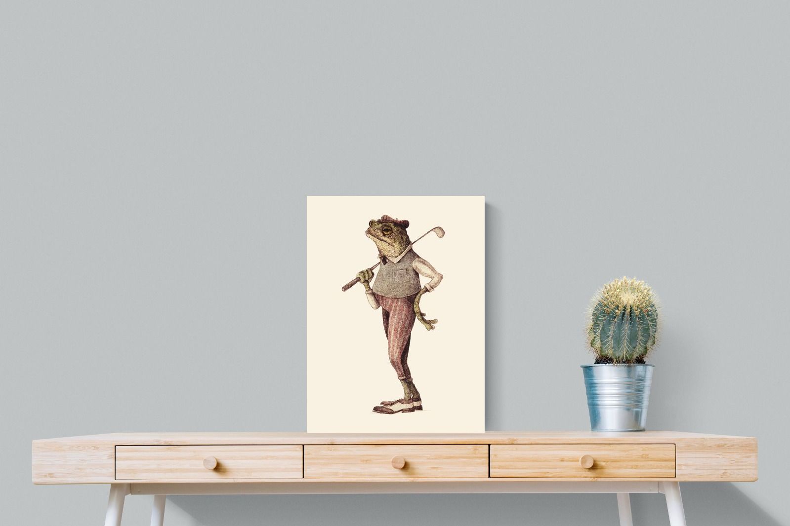 Pixalot Golfing Frog