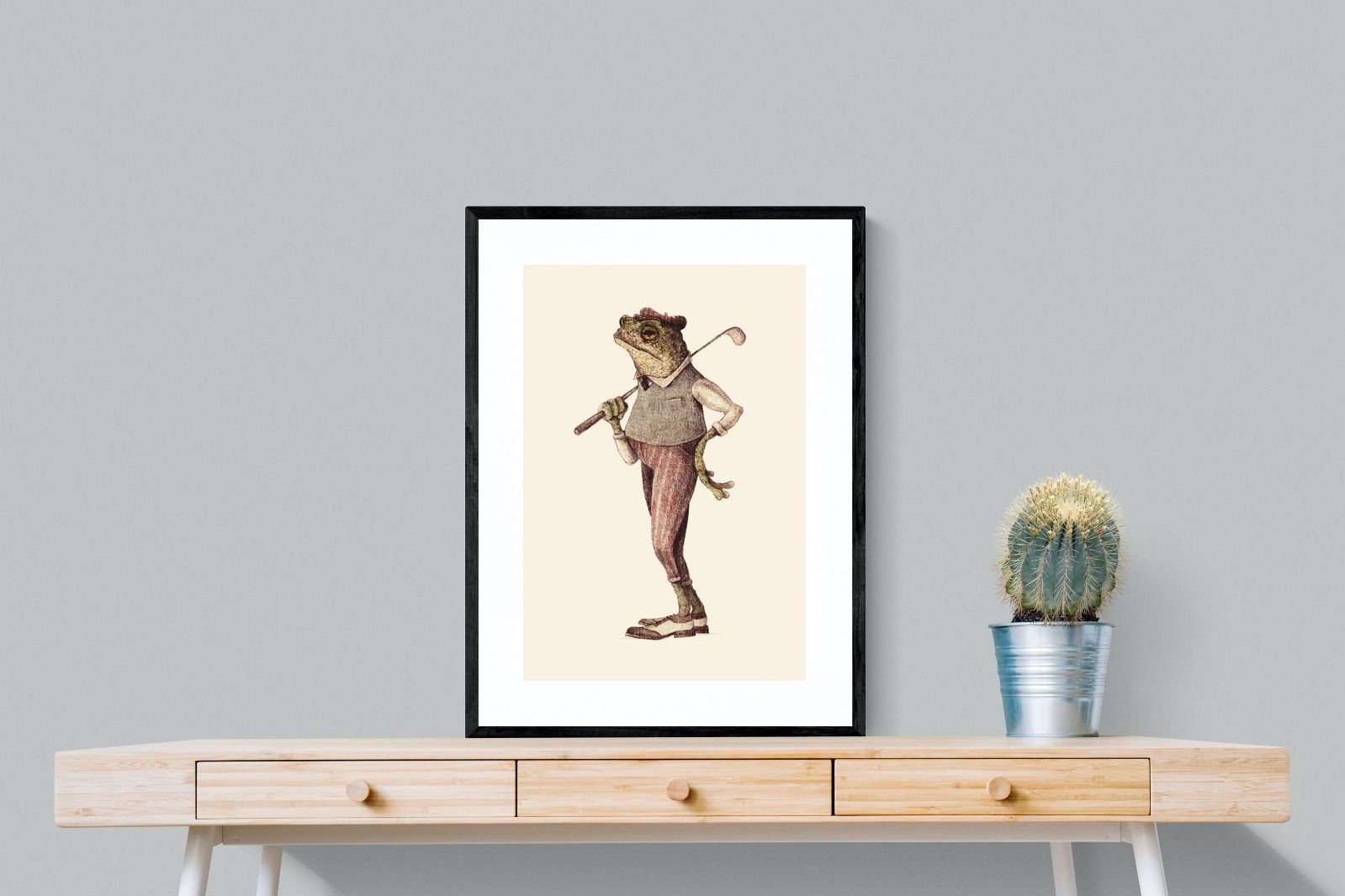 Pixalot Golfing Frog