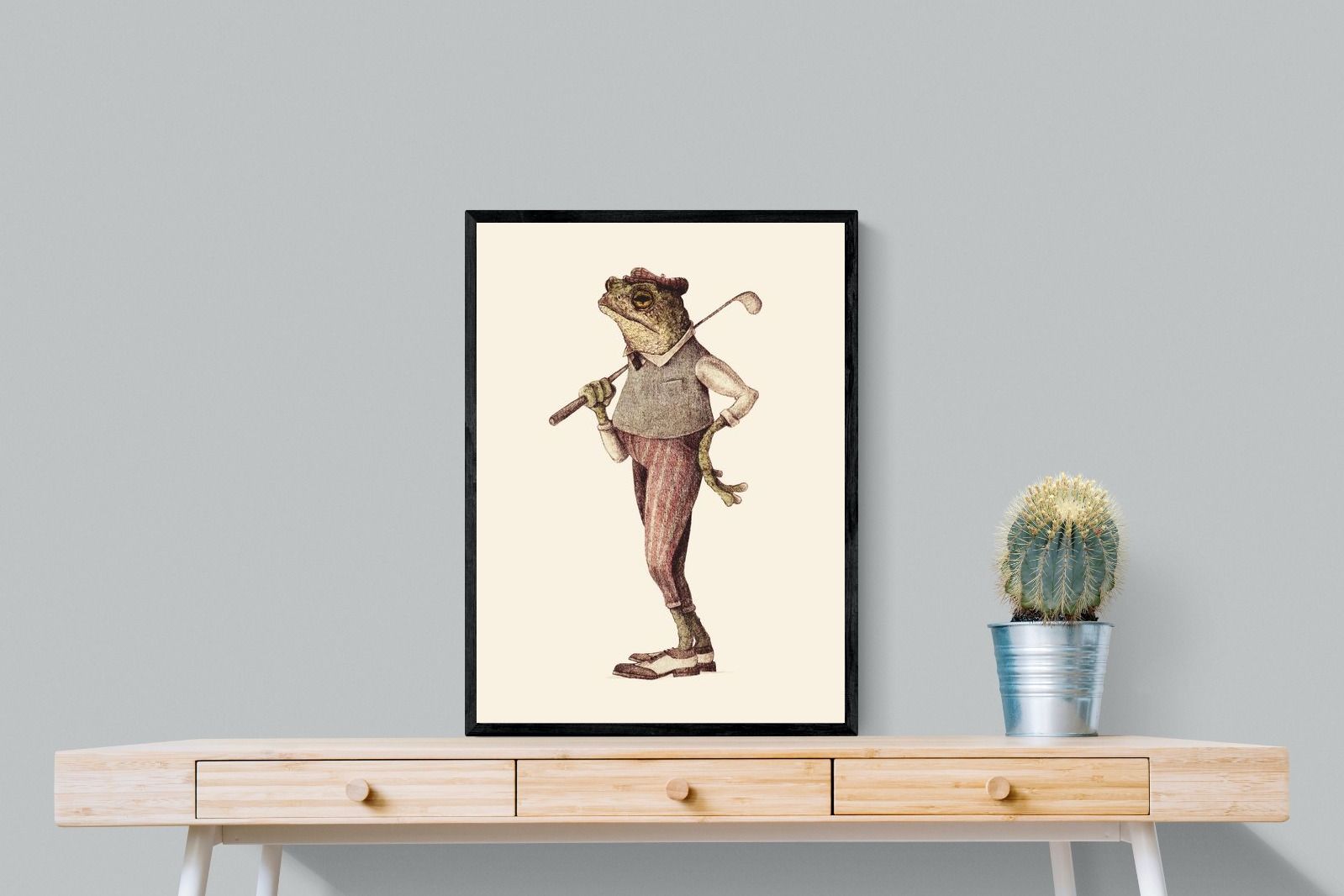 Pixalot Golfing Frog
