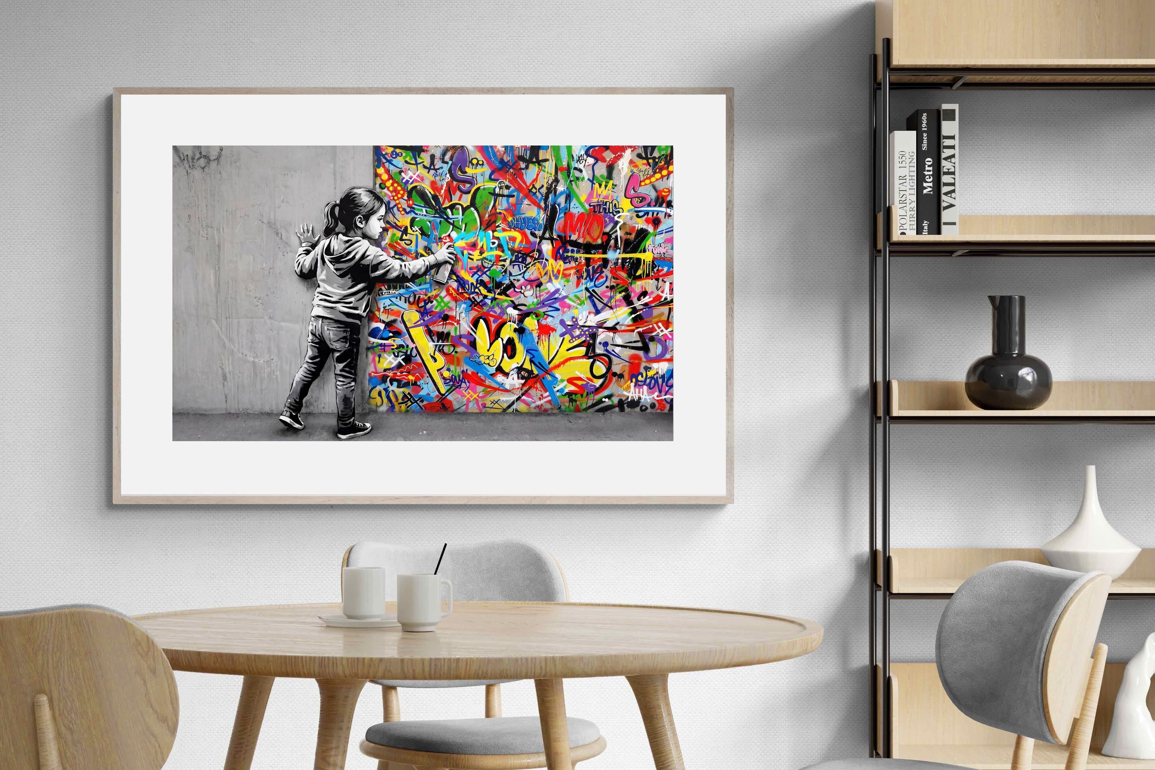 Pixalot Graffiti Girl