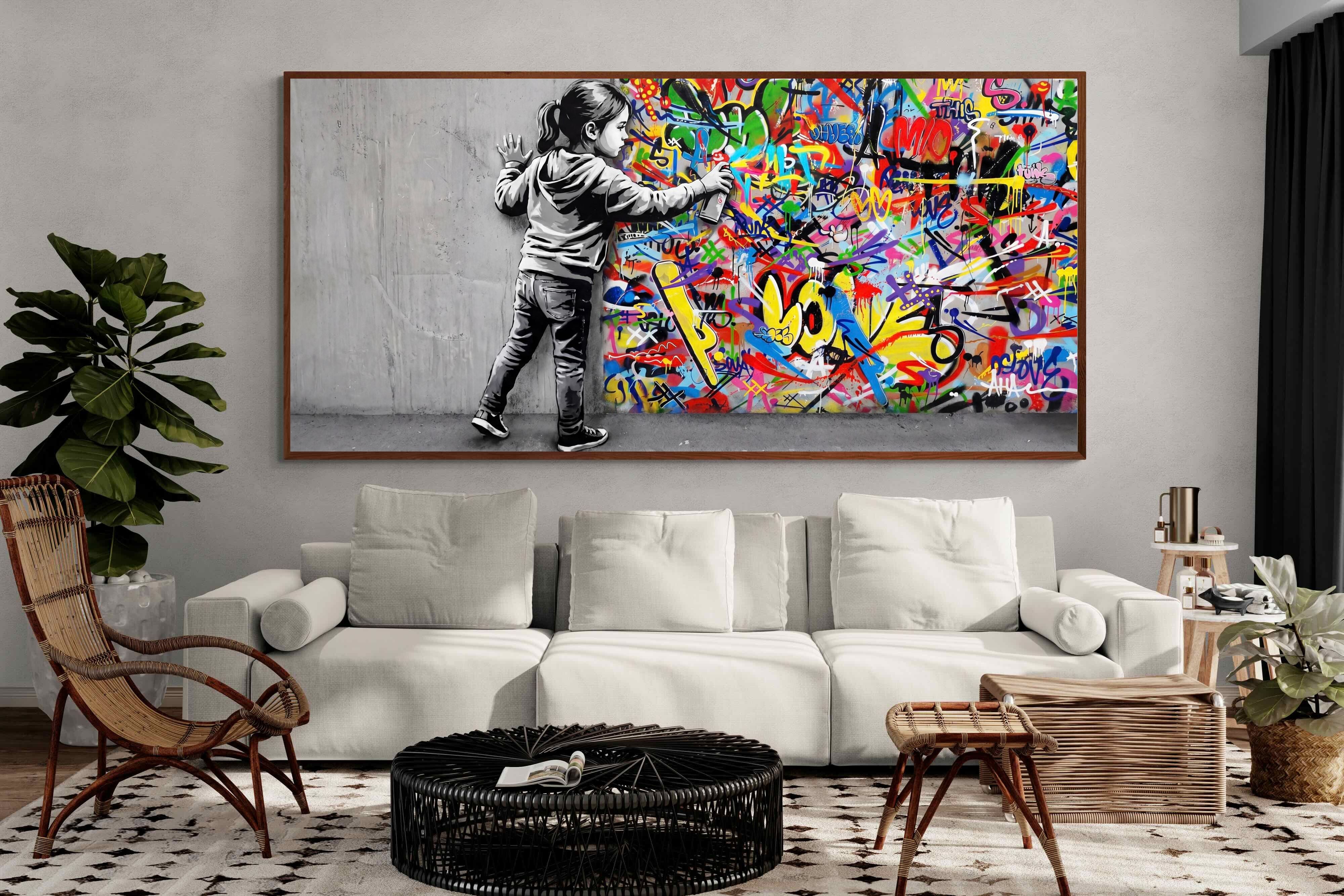 Pixalot Graffiti Girl