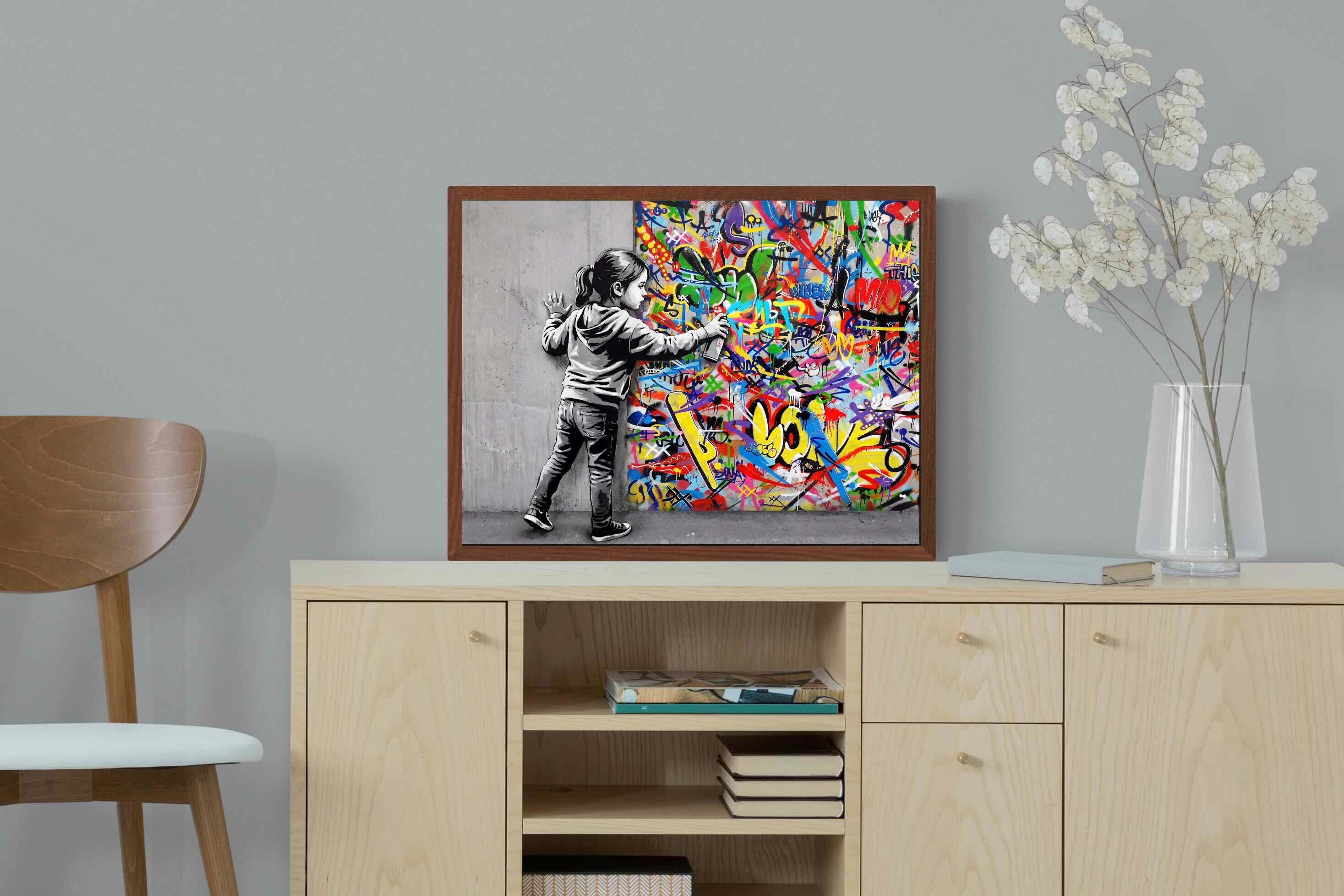 Pixalot Graffiti Girl
