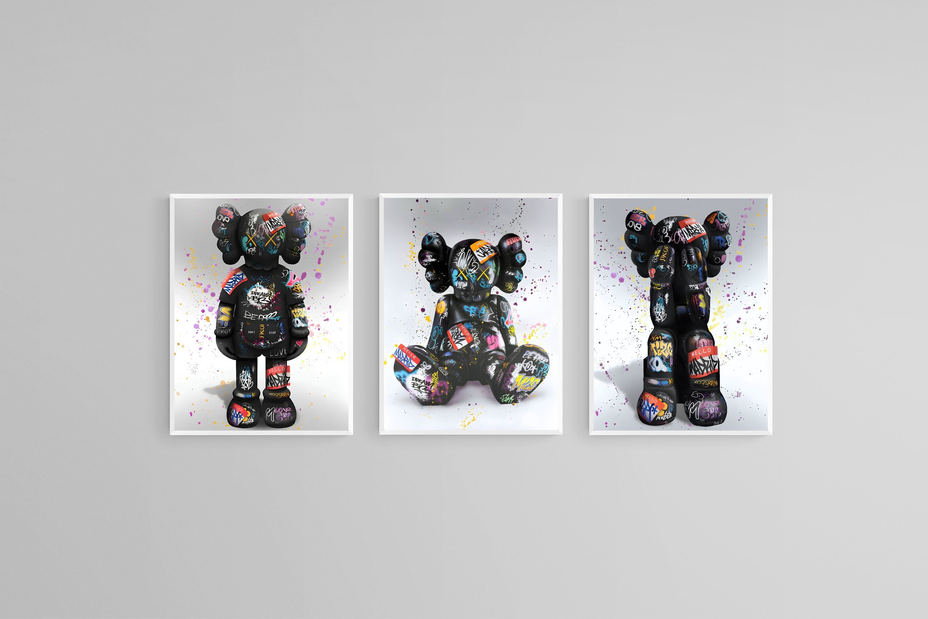 Graffiti KAWS Set