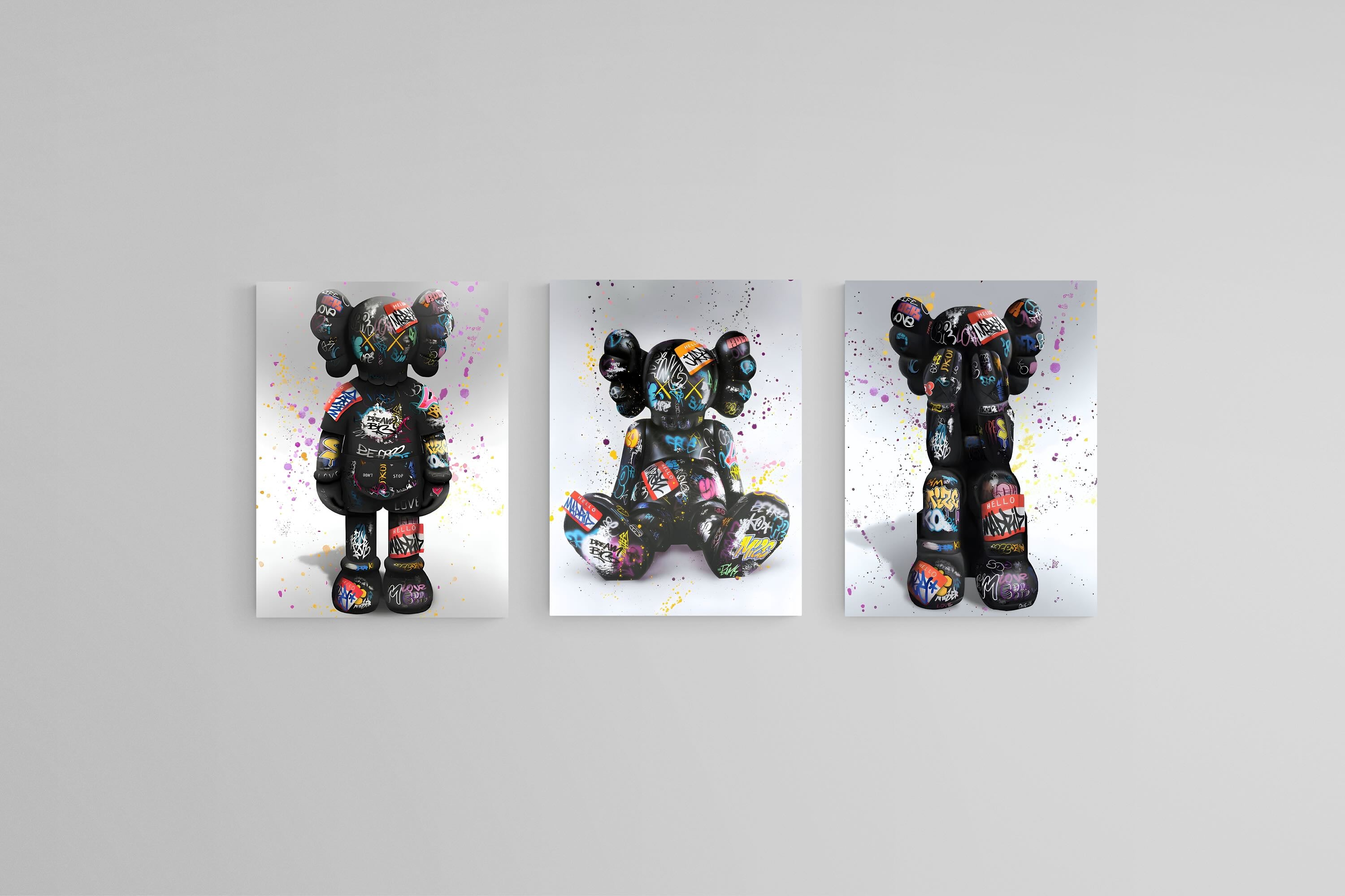 Graffiti KAWS Set