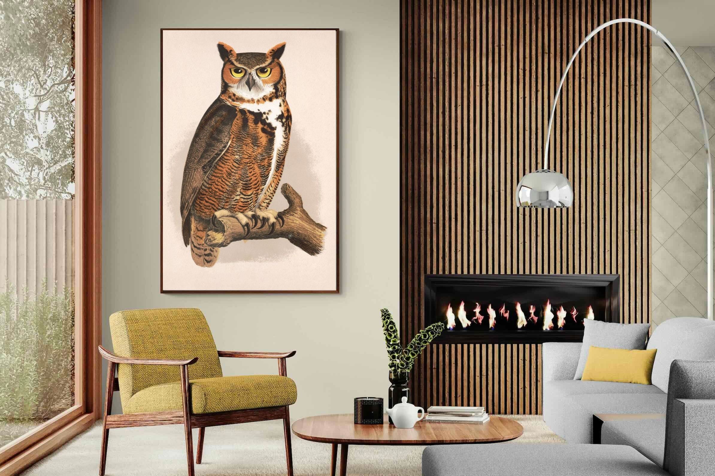 Pixalot Great Horned Owl