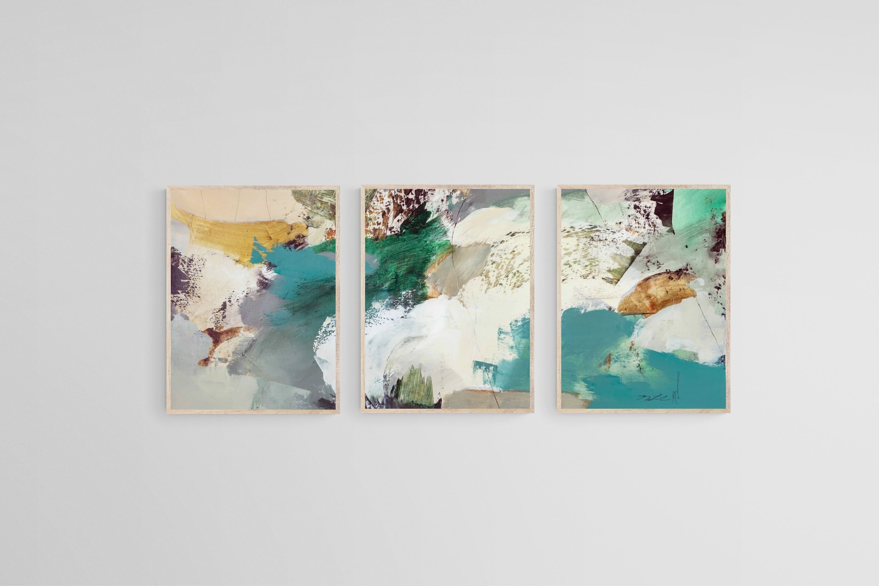 Green Horizons Triptych