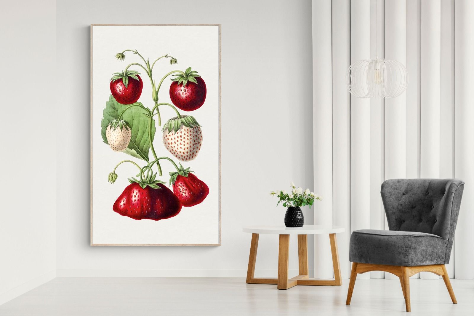 Pixalot Hand Drawn Strawberry