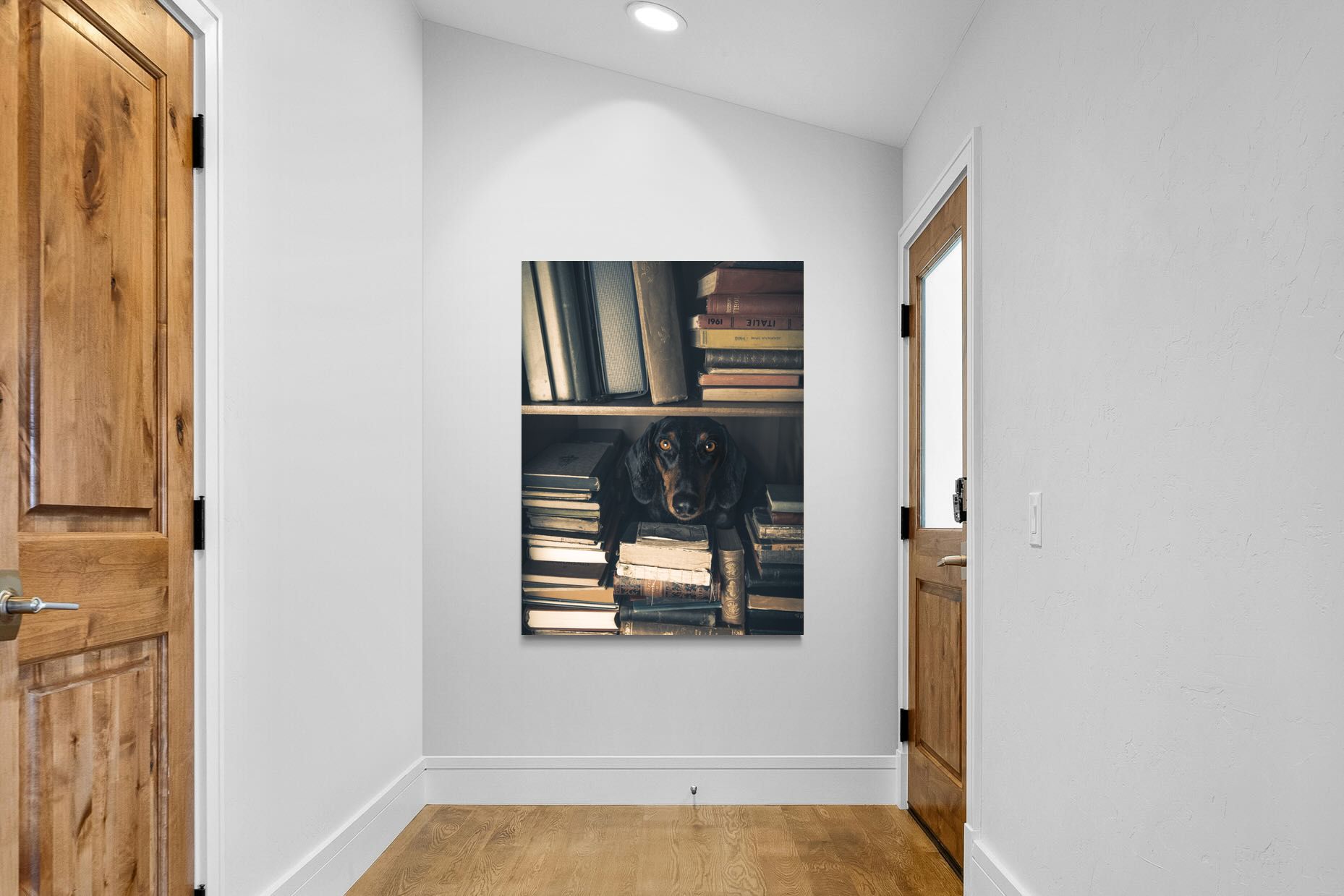 Pixalot Hound Among Books