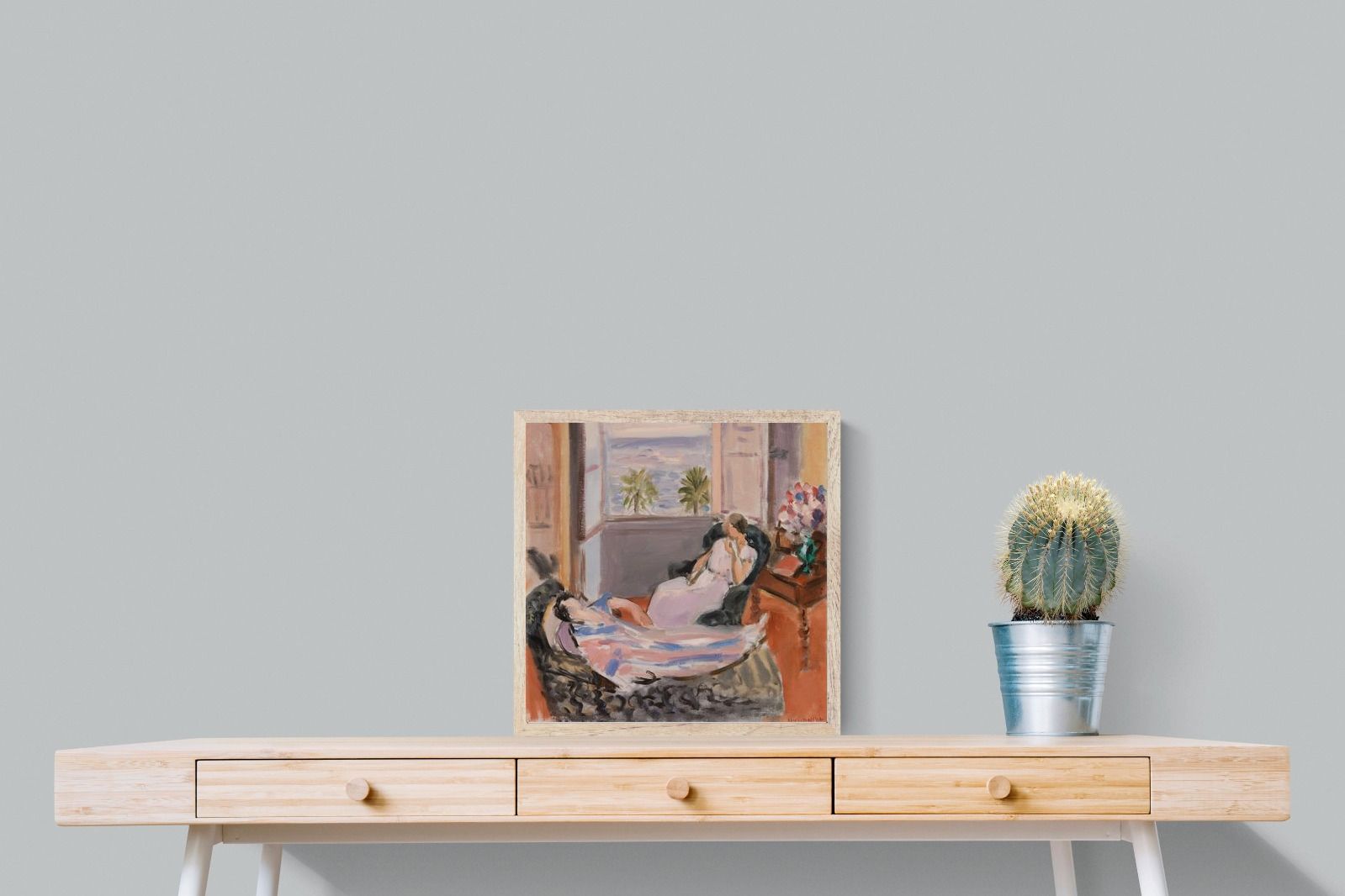 Pixalot Interior with Two Figures