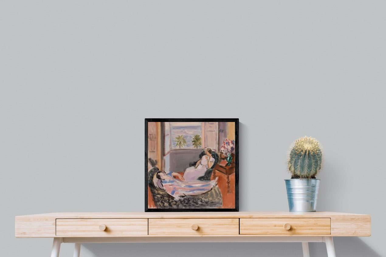 Pixalot Interior with Two Figures