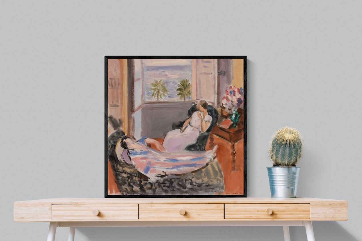 Pixalot Interior with Two Figures