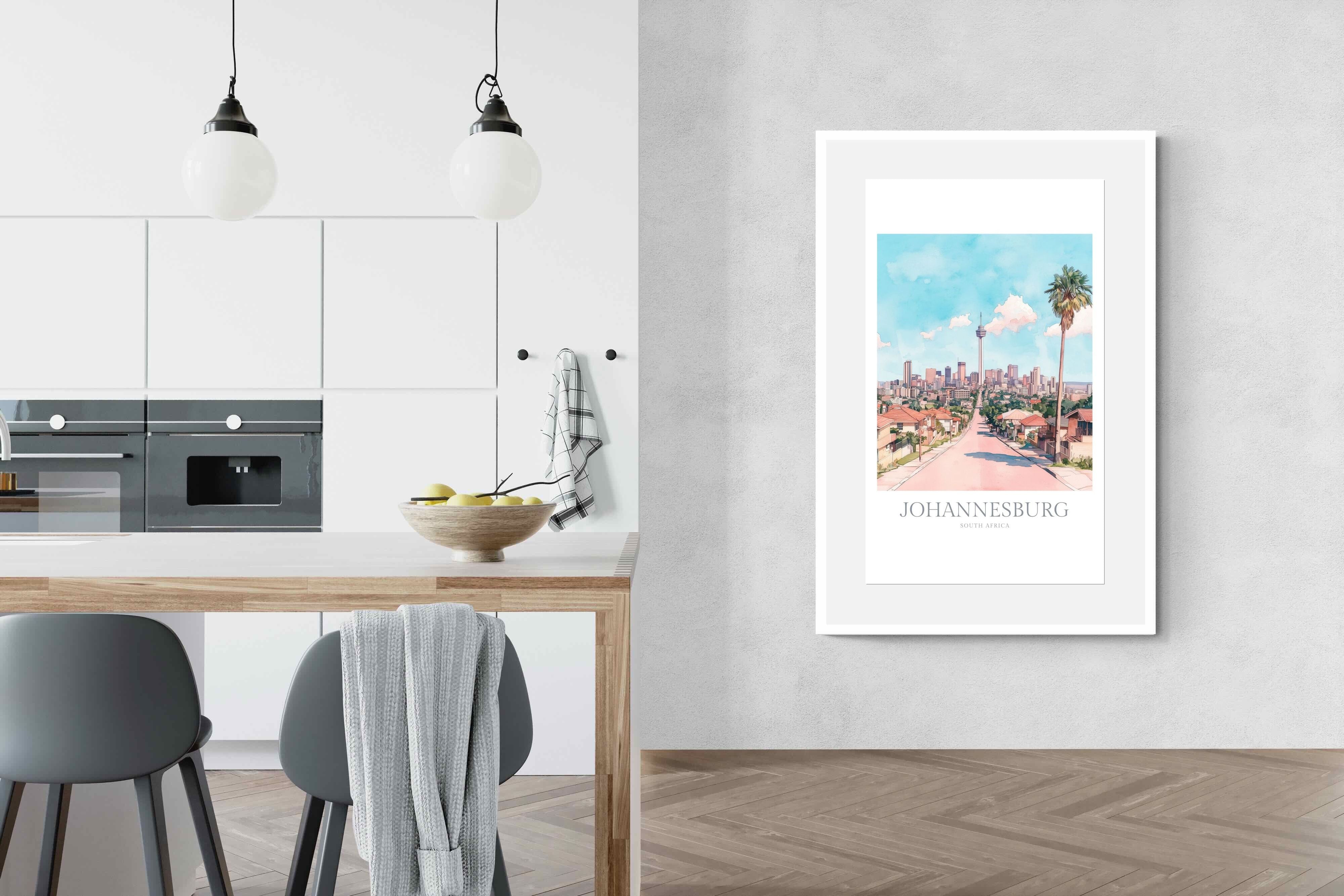 Pixalot Johannesburg Watercolour