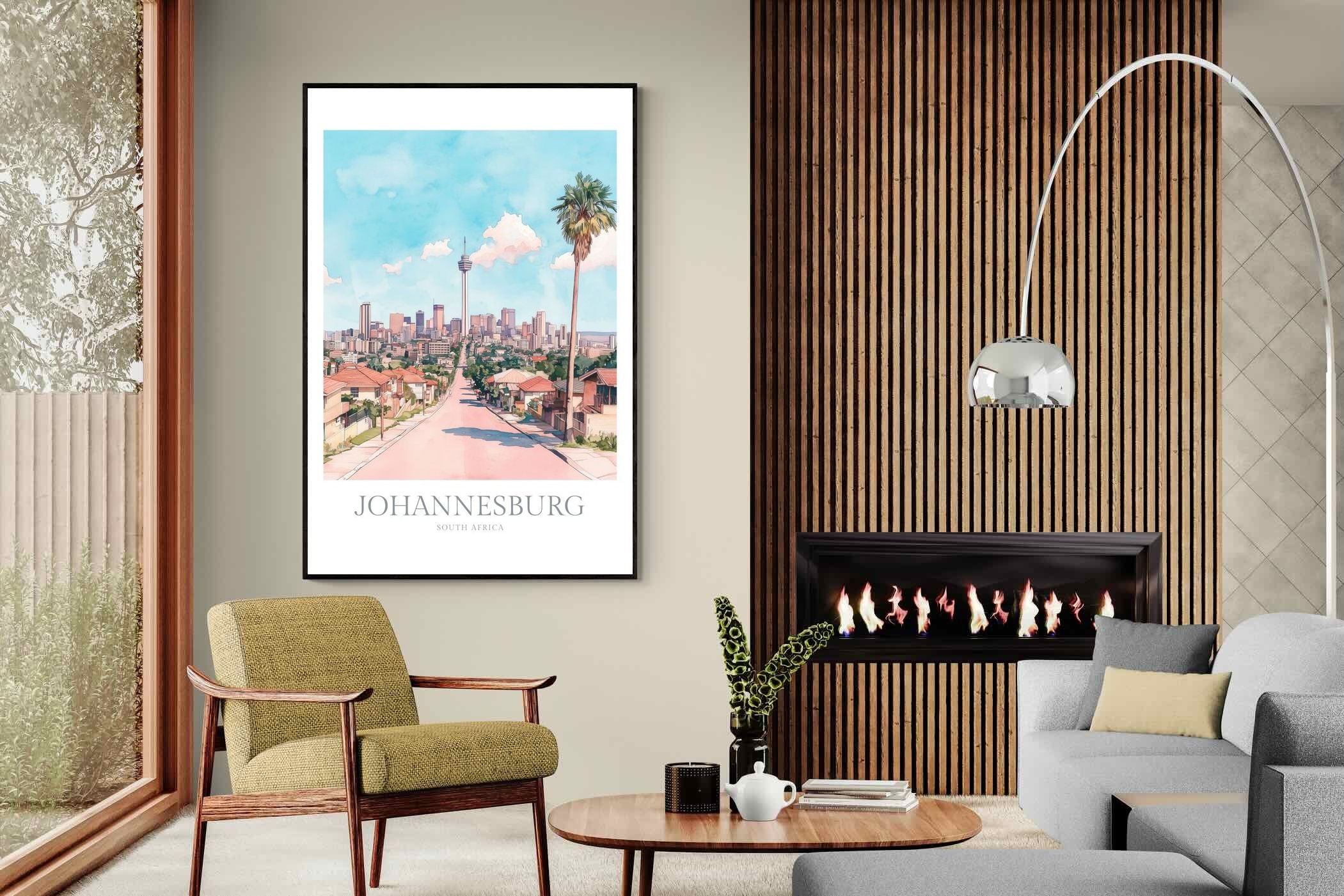 Pixalot Johannesburg Watercolour