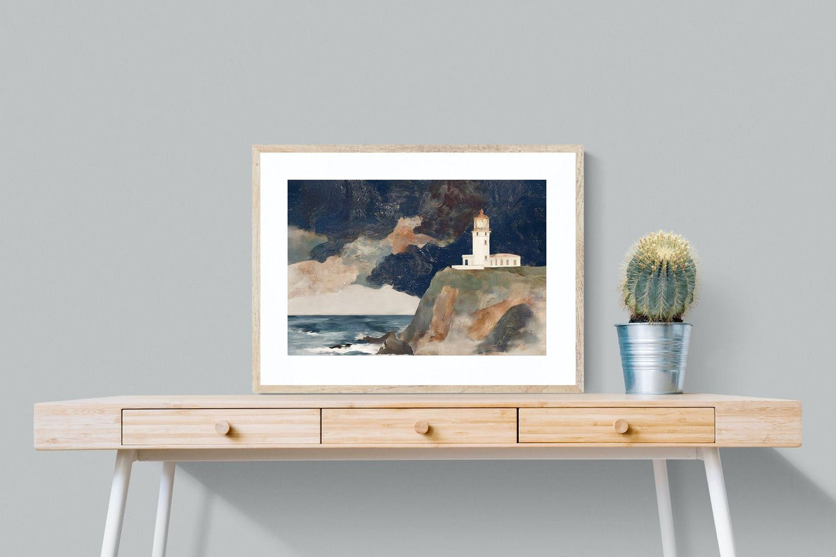 Pixalot ® Lighthouse on a Stormy Cliff