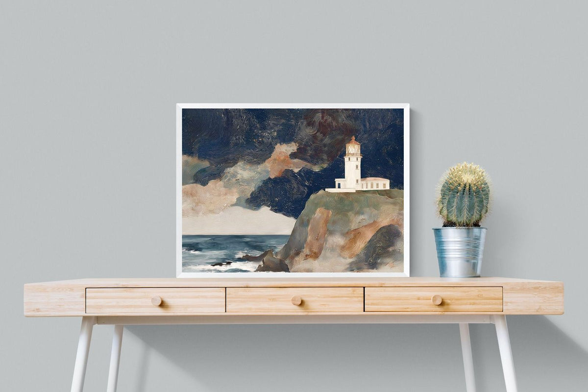 Pixalot ® Lighthouse on a Stormy Cliff