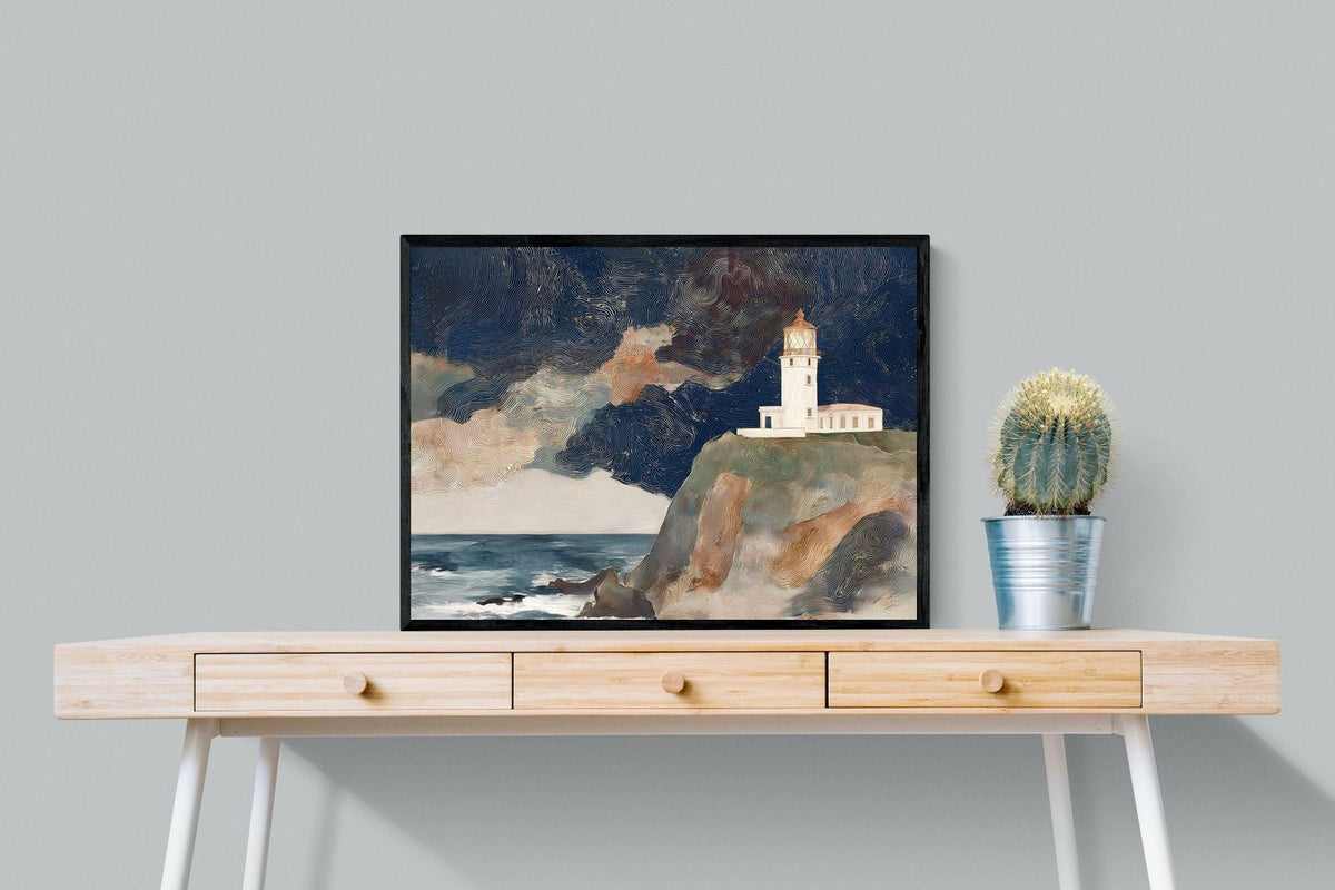 Pixalot ® Lighthouse on a Stormy Cliff