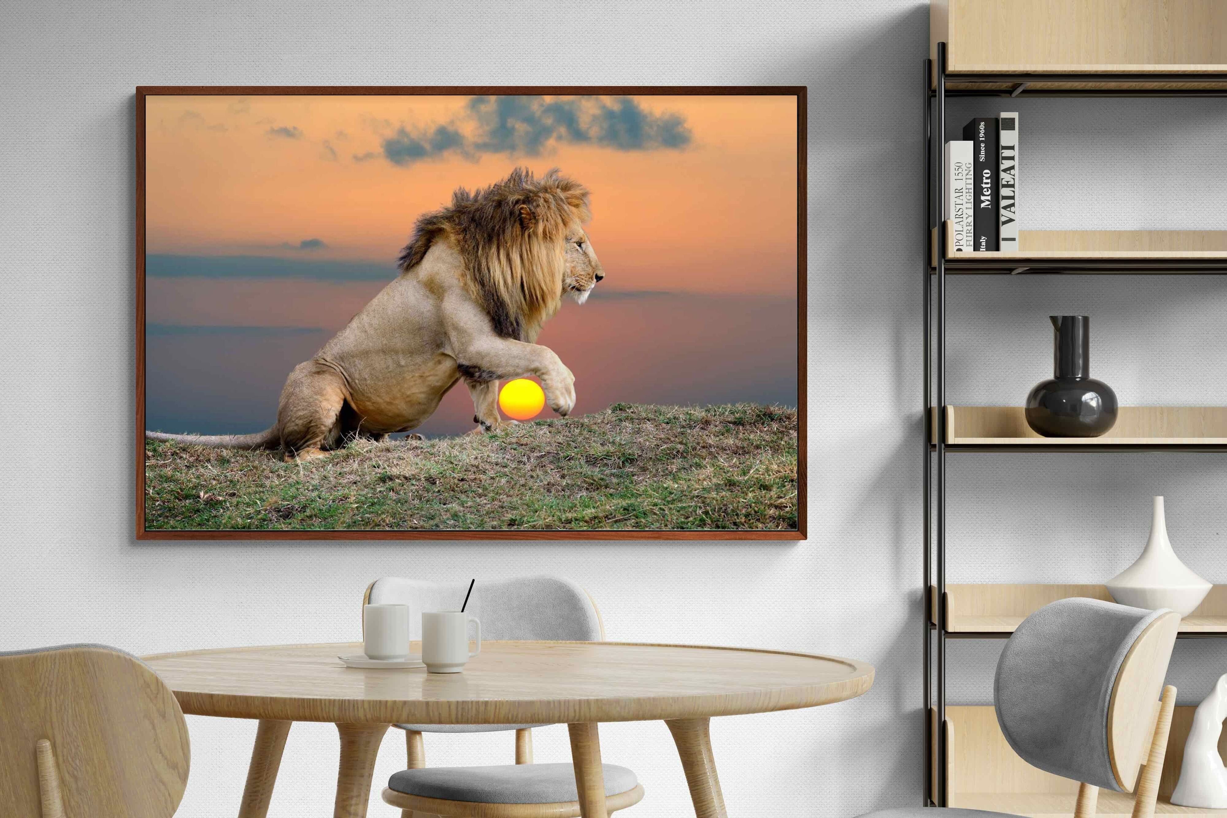 Pixalot ® Lion Sunset