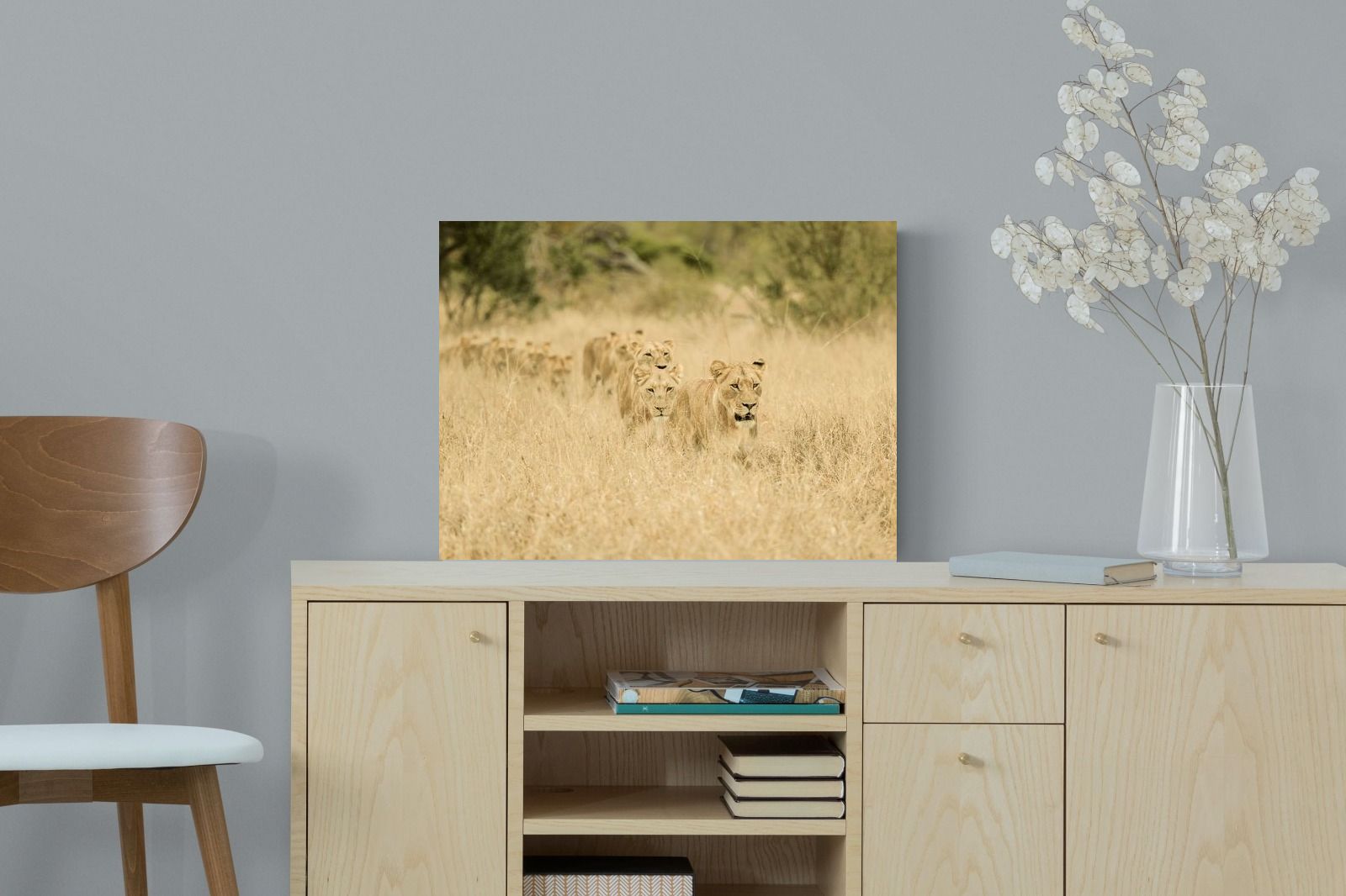 Pixalot Lionesses in Formation