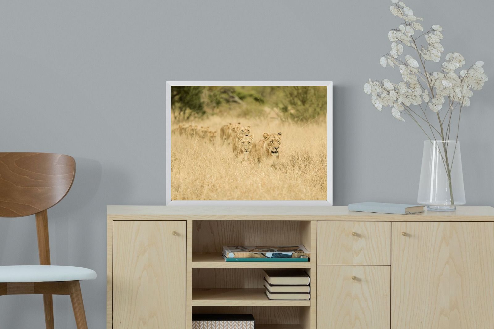 Pixalot Lionesses in Formation