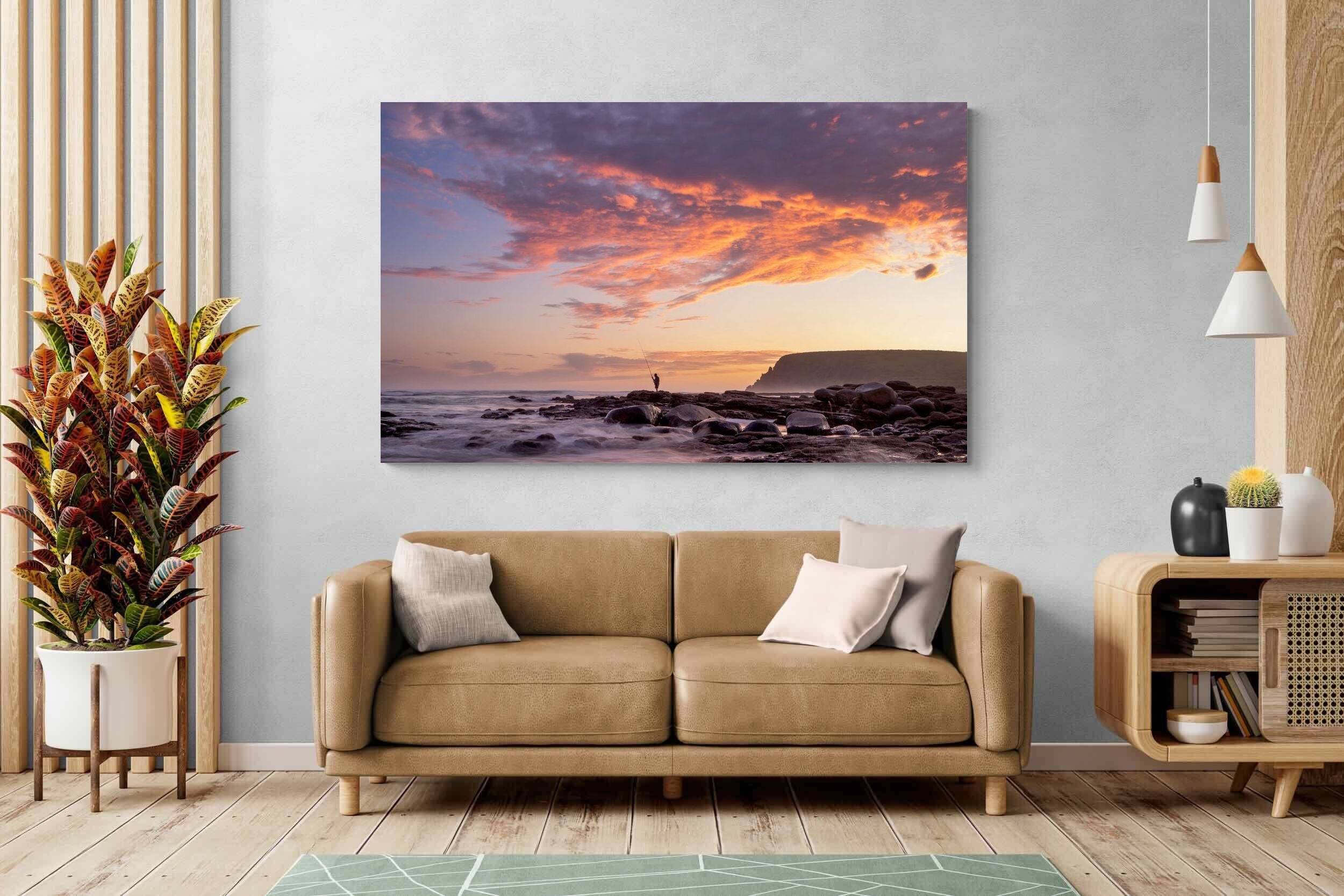 Pixalot Lone Fisherman