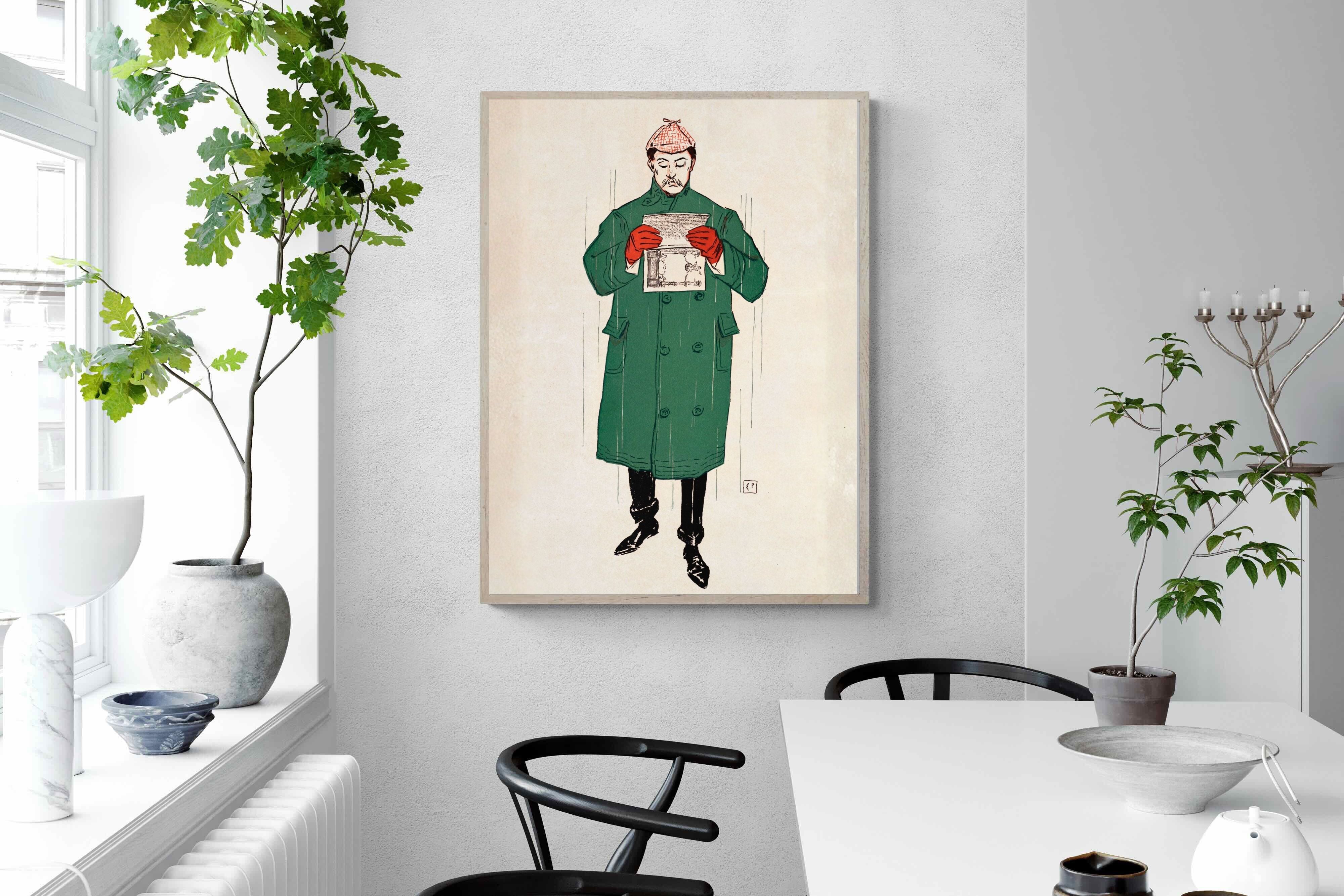 Pixalot Man Reading Book